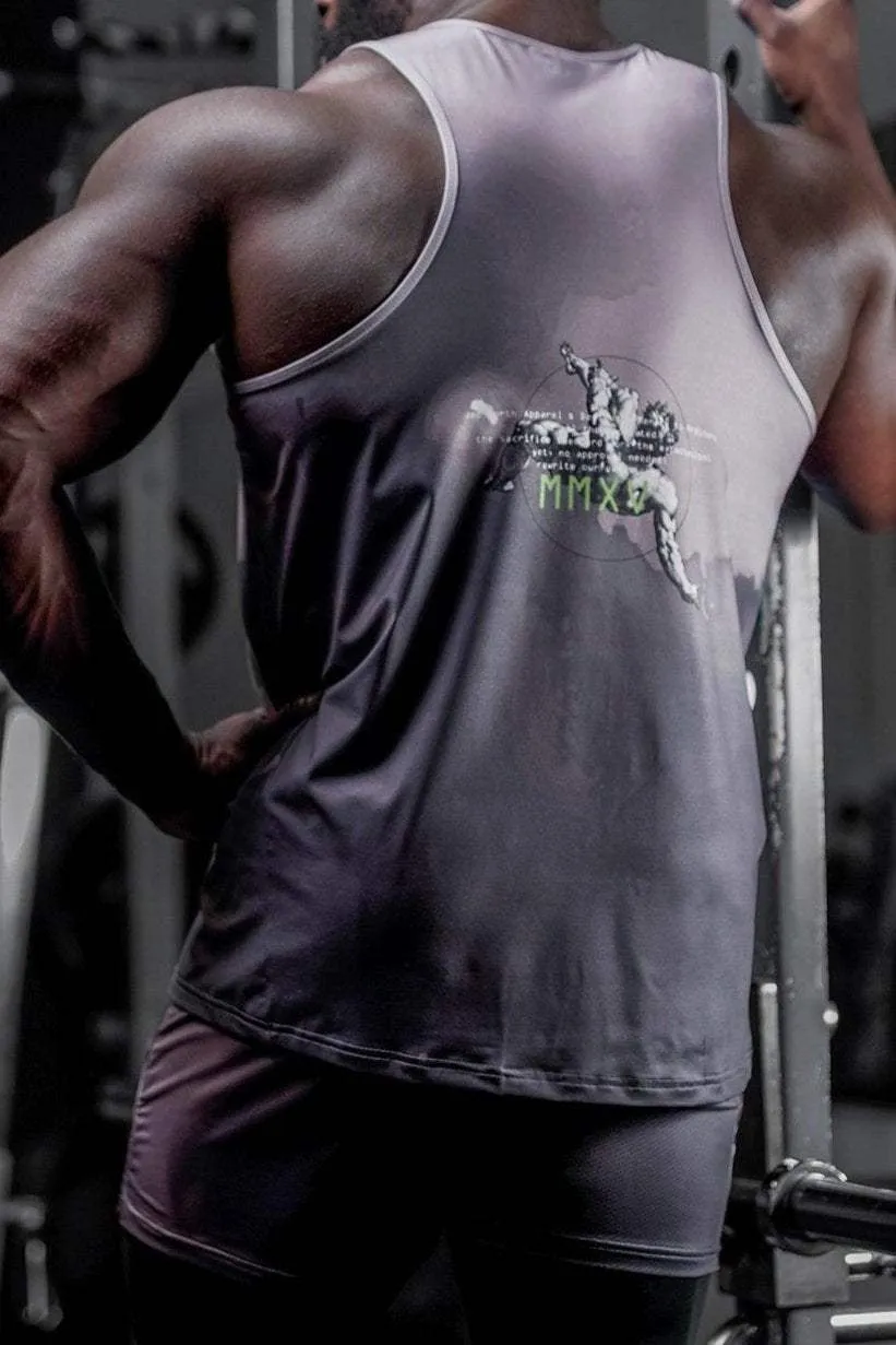 Graphic Muscle Tank Top -  Icarus non - magnetic