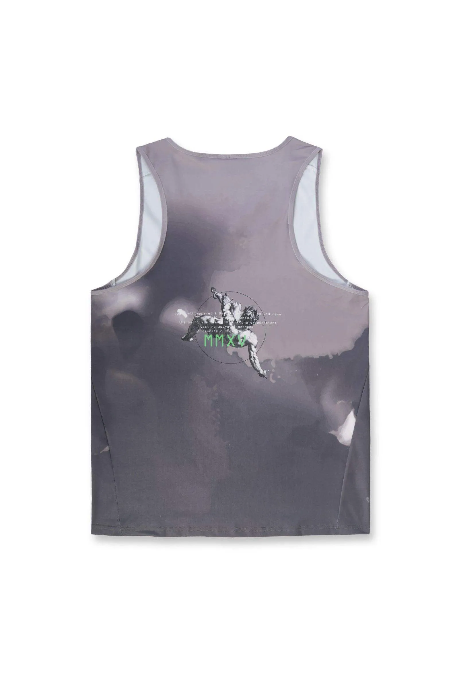 Graphic Muscle Tank Top -  Icarus small - scale