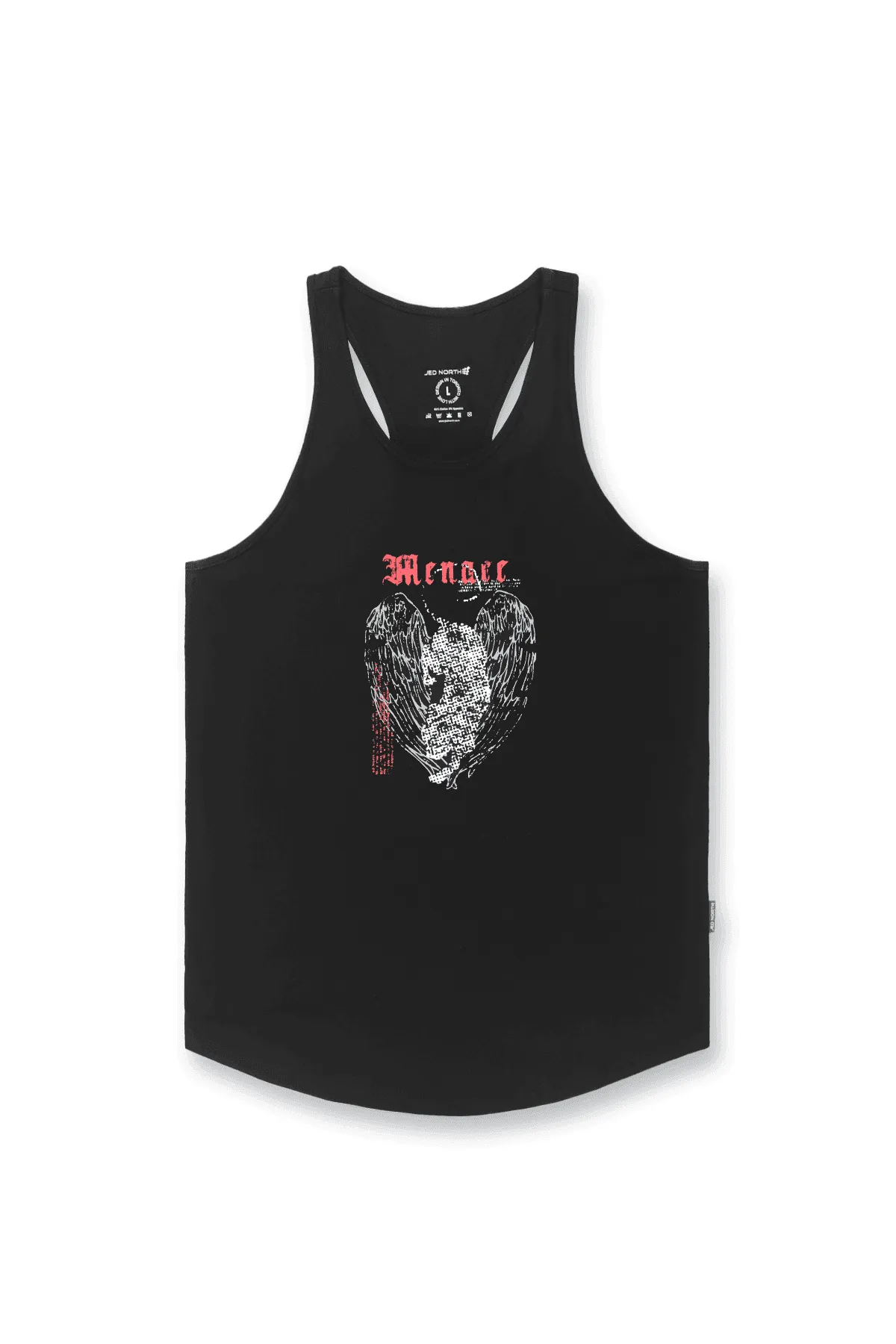 Four Way Stretch Graphic Training Stringer - Winged Tigers