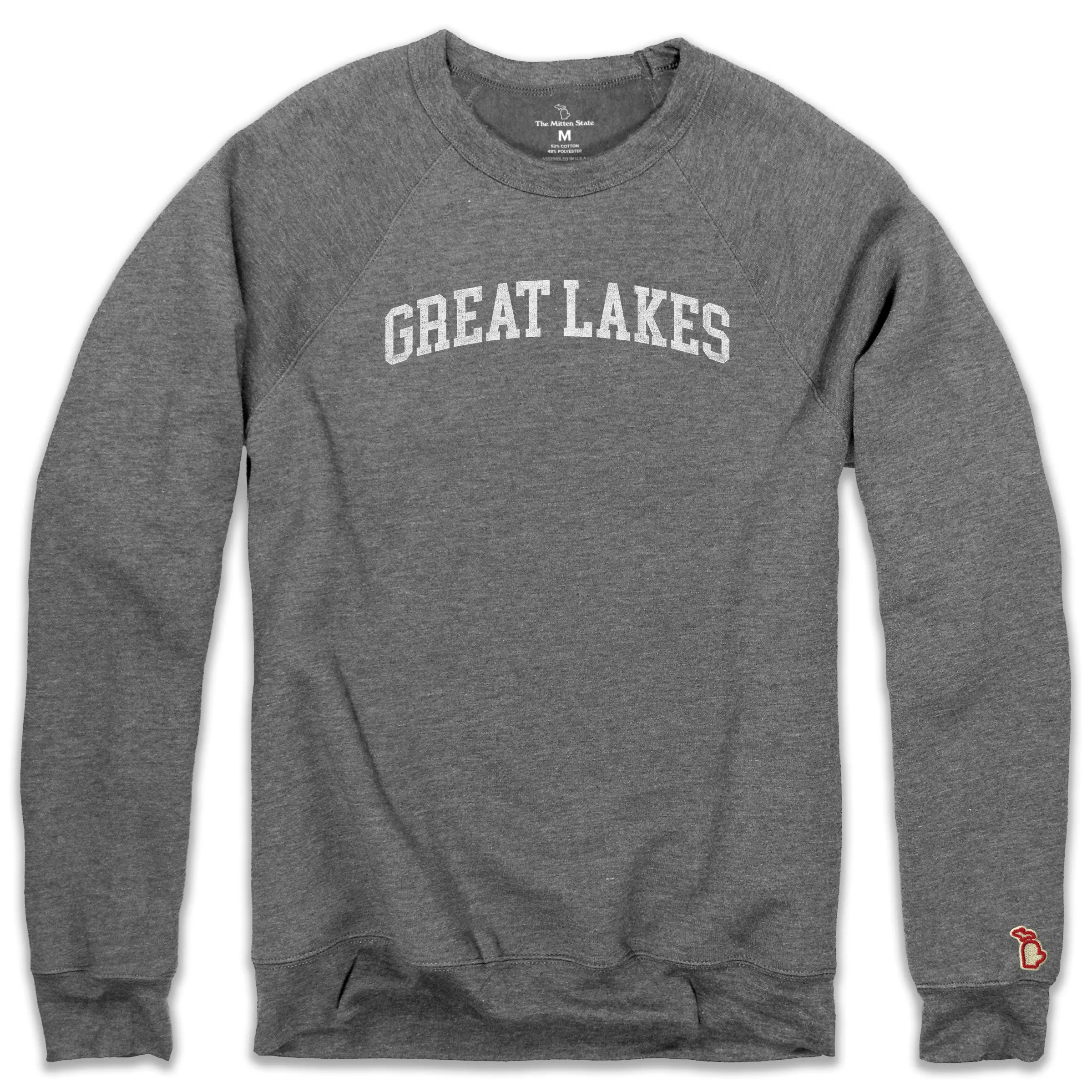 Simple Look GREAT LAKES ARCH FLEECE SWEATSHIRT (UNISEX)