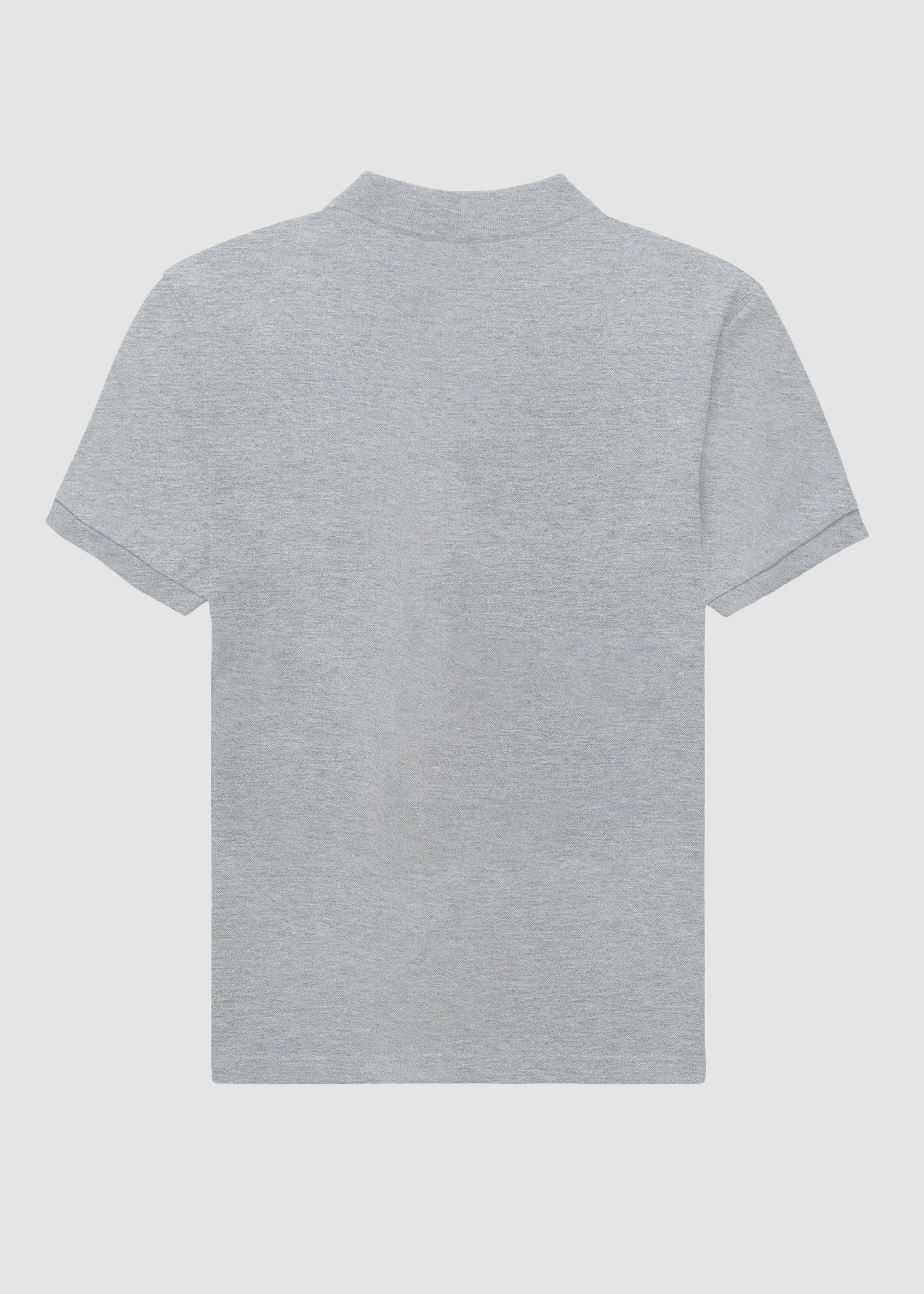 Grey Melange Men's Polo | MP25 Abrasion resistant