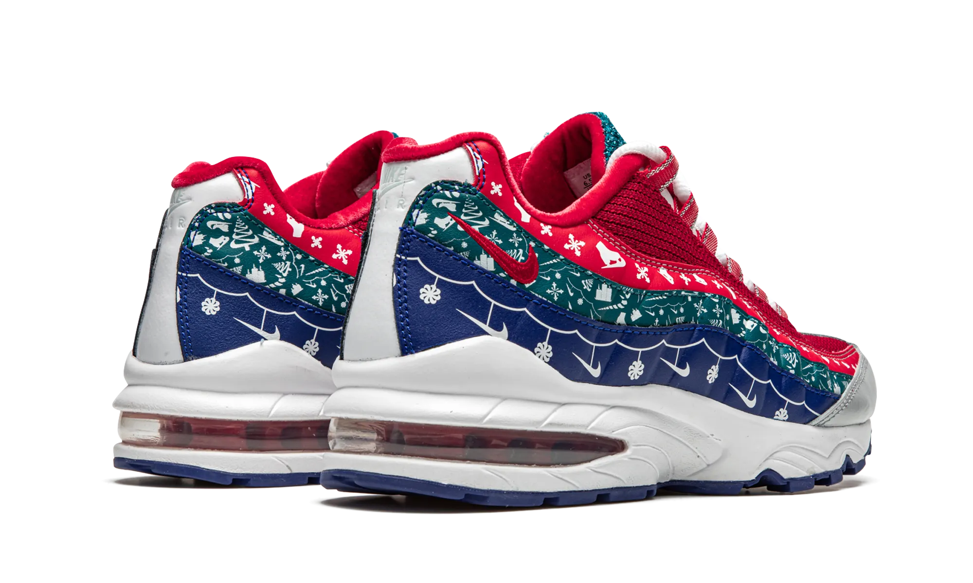 Leather Touch Water Resistant Construction Air Max 95 GS "Christmas Sweater"