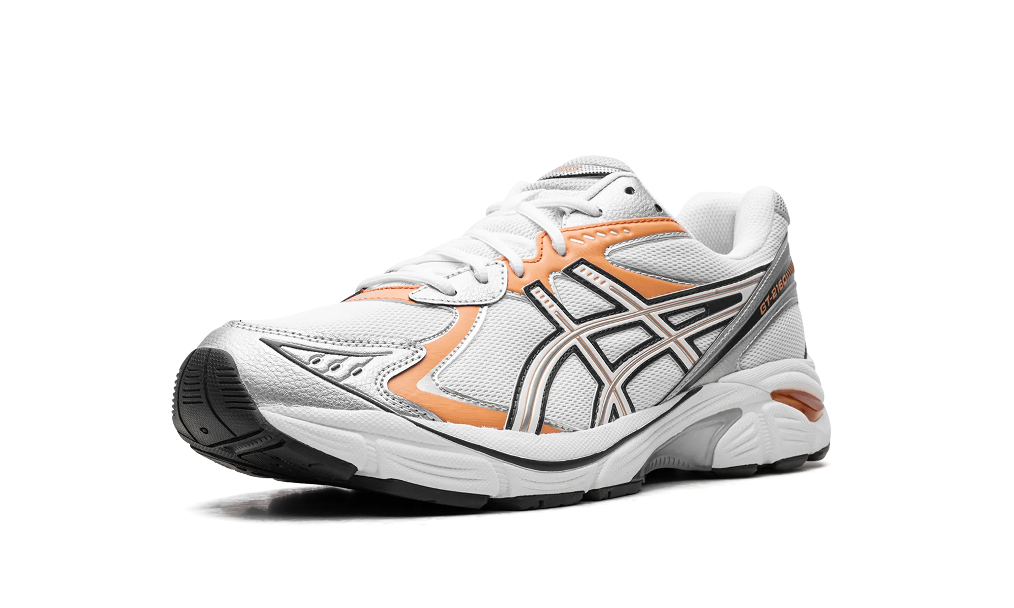 GT-2160 "White/Orange Lily" Anatomical Toe Box