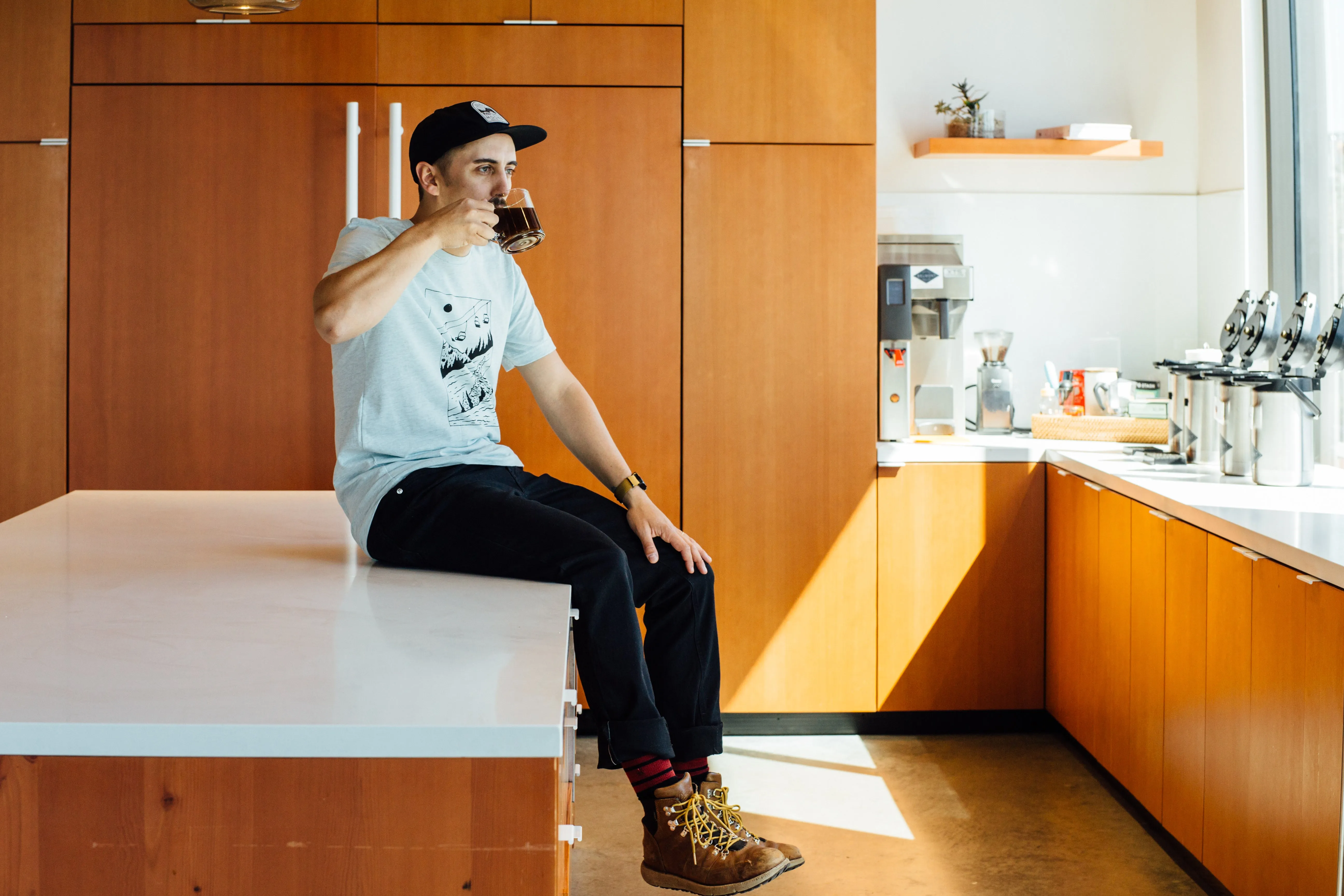 OdorResistantTechnology Customizable Slope Tee-Ice Blue