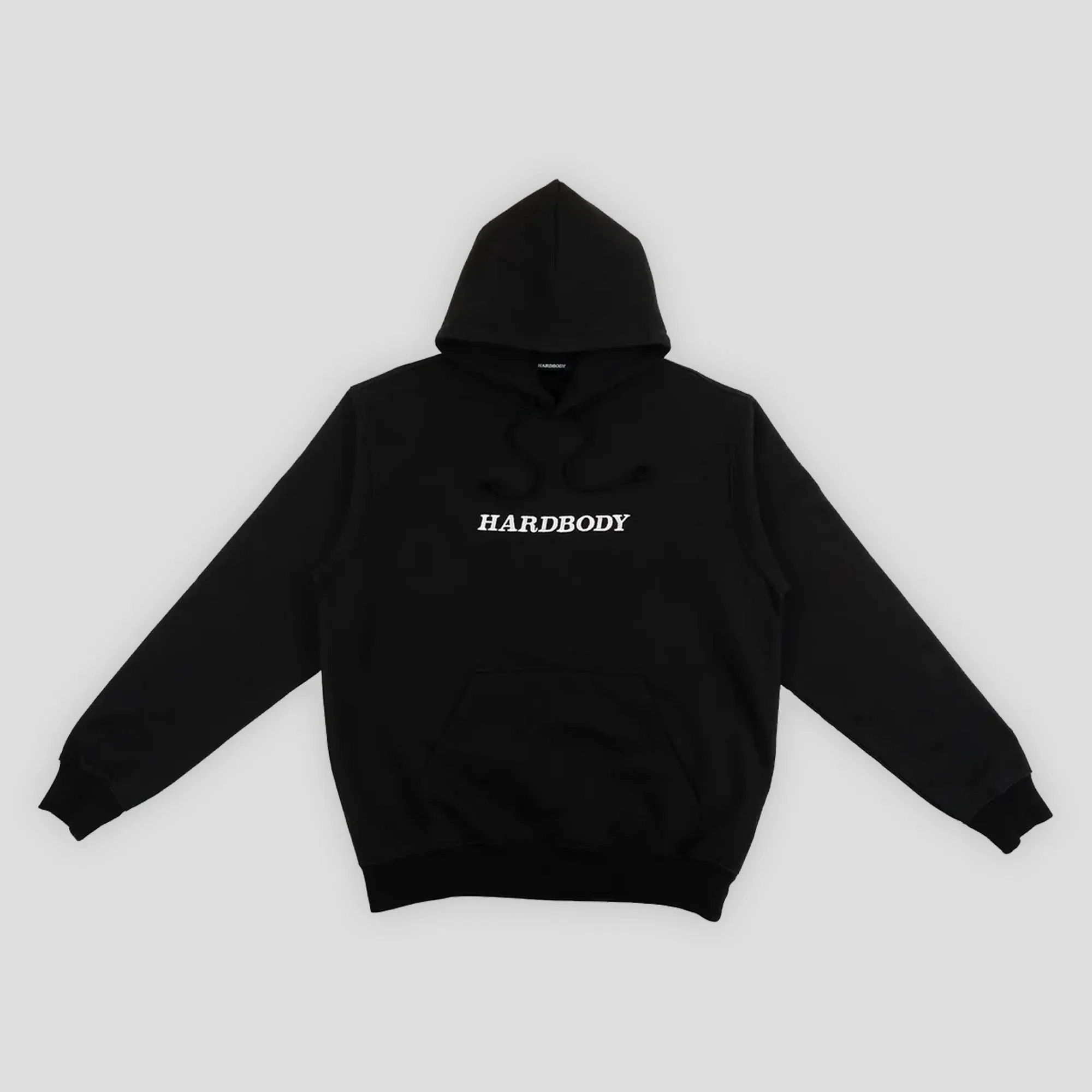 ModernDesign Hardbody Classic Logo Hoodie - Black