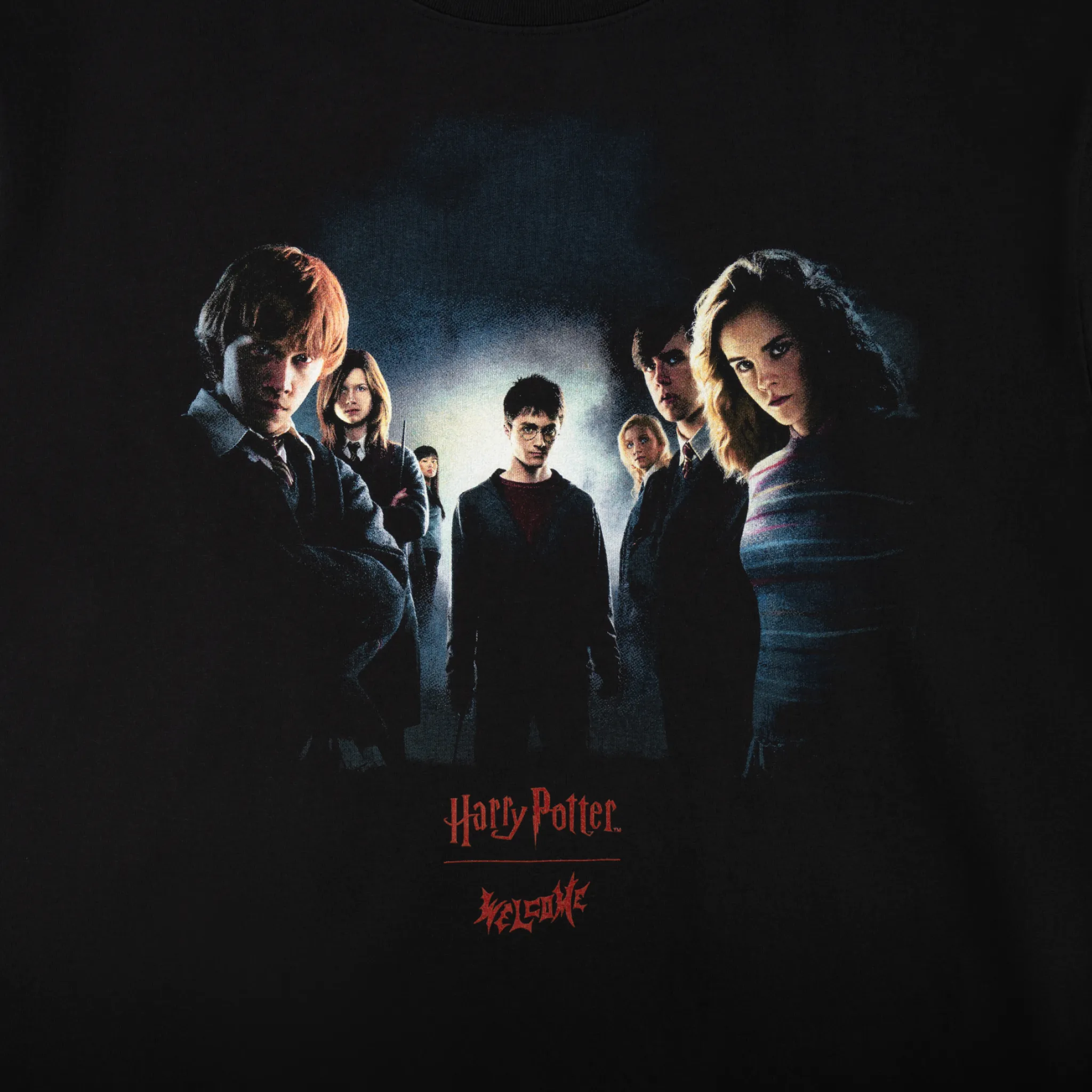 HARRY POTTER X WELCOME - Army Boxy Garment-Dyed Tee Smart Layer sale season