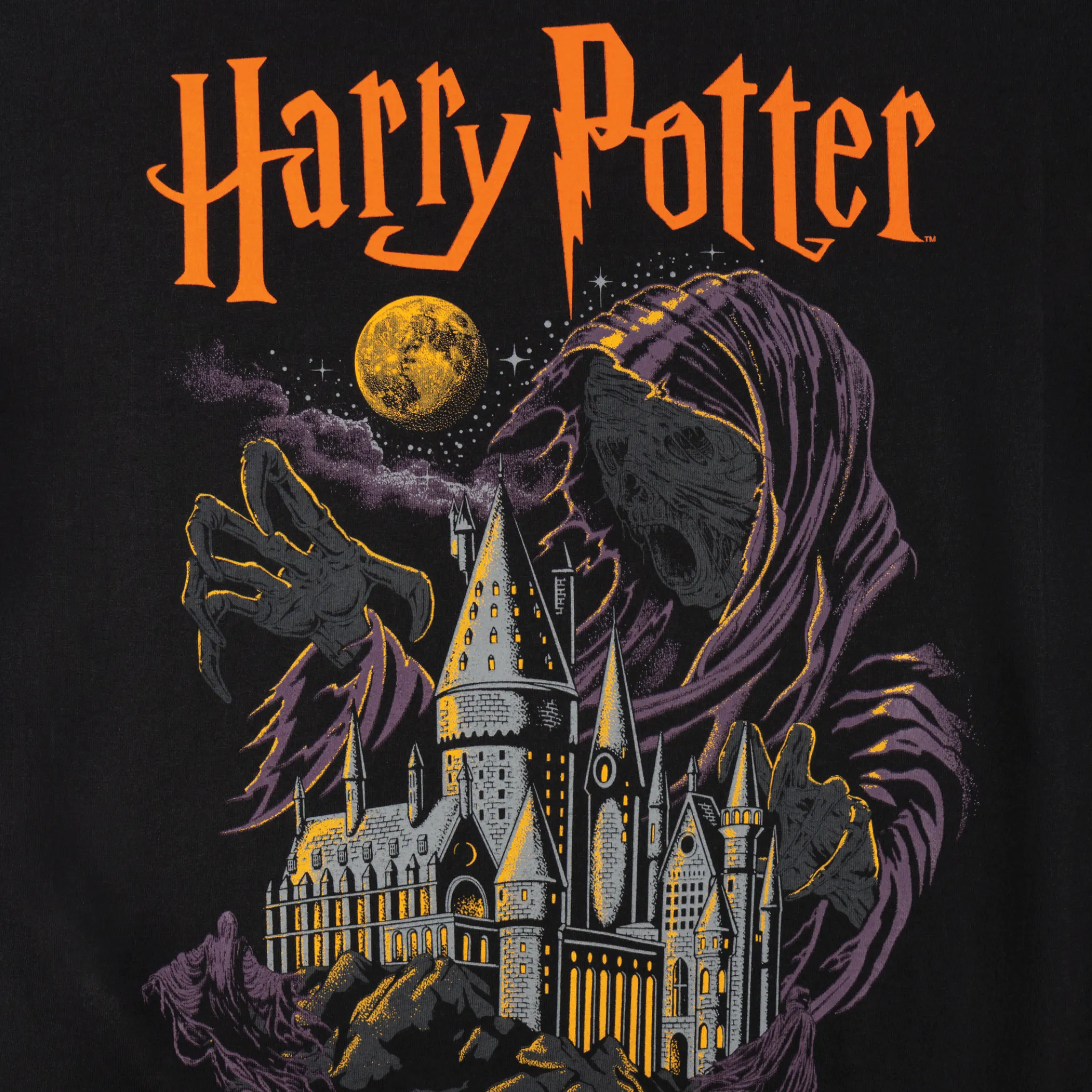 HARRY POTTER X WELCOME - Dementor Boxy Garment-Dyed Tee anti static coating Layer Ready