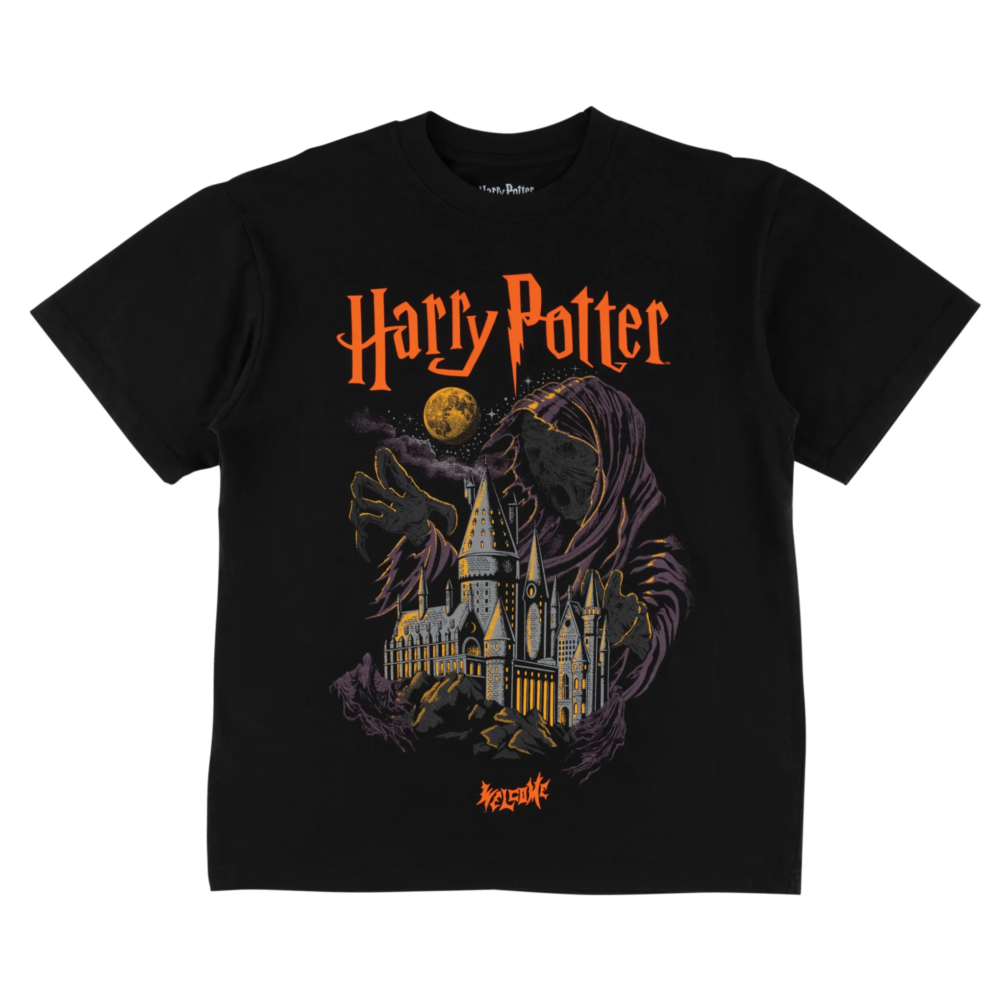 HARRY POTTER X WELCOME - Dementor Boxy Garment-Dyed Tee Anti Pilling Finish