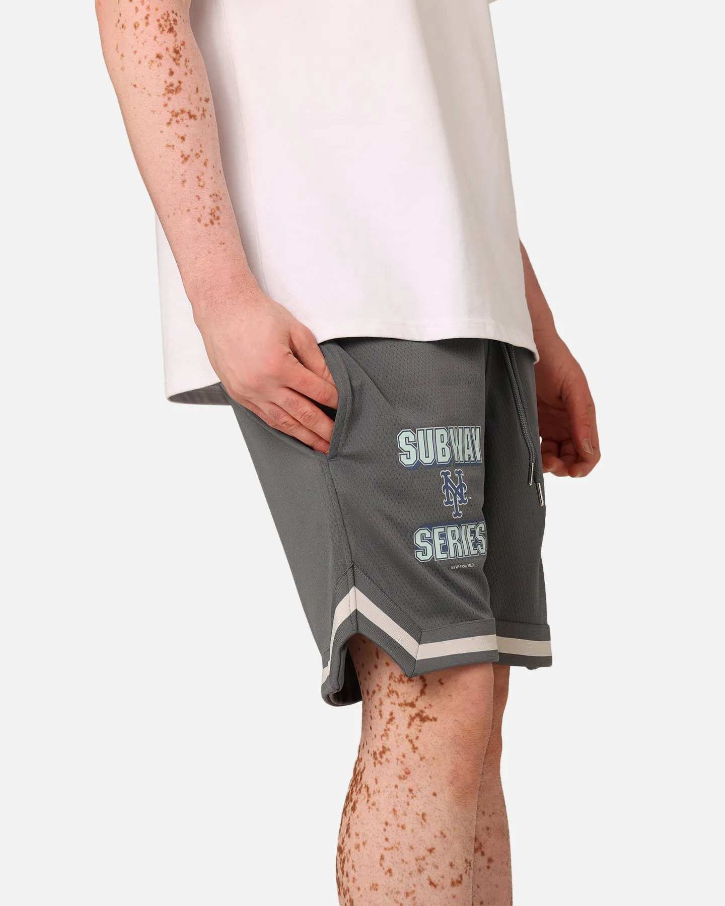 New Era New York Mets Mesh Shorts Iron school wear Reinforced Gusset