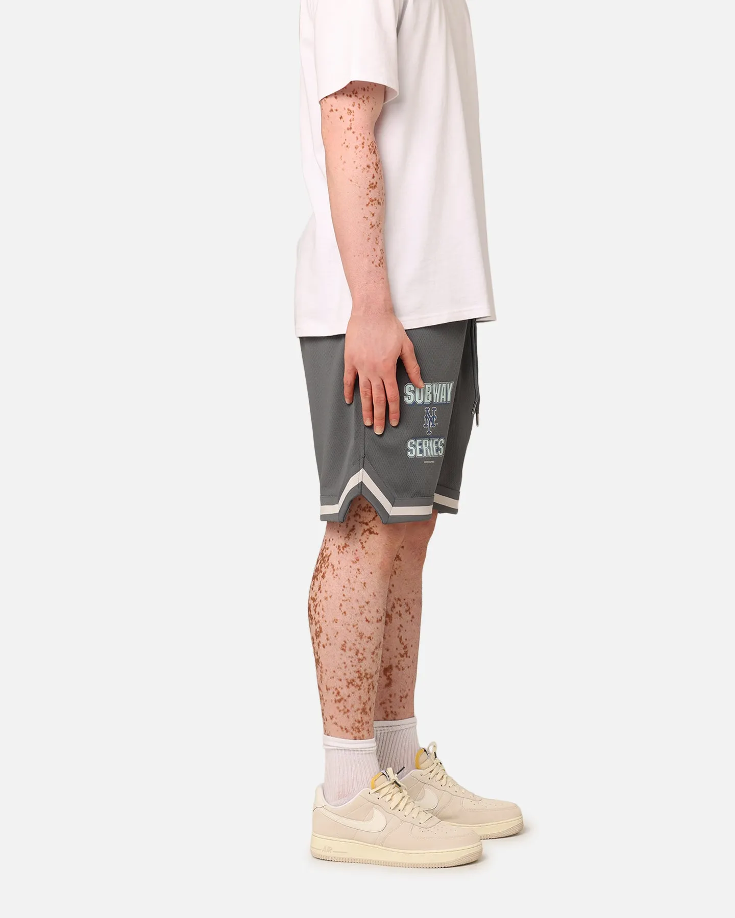 New Era New York Mets Mesh Shorts Iron Flexible Fit Comfy Fit