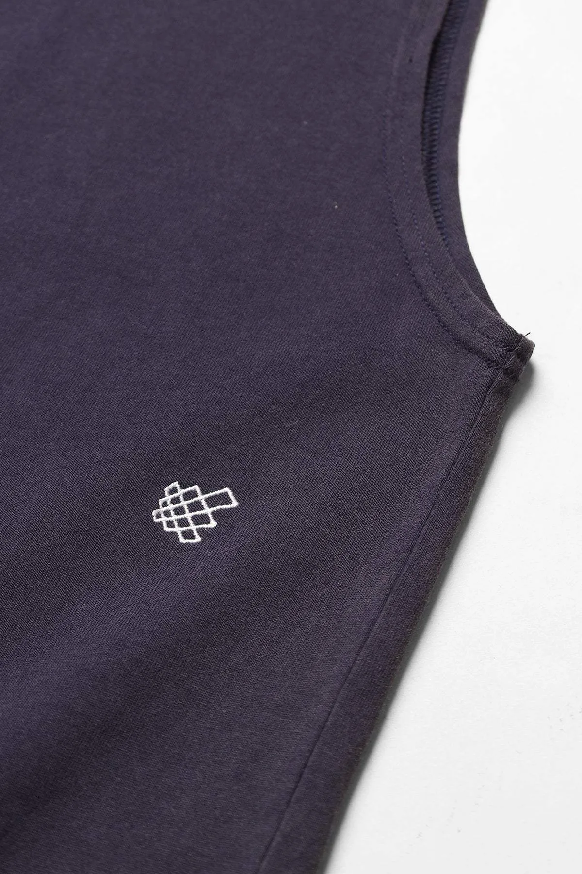 Enhanced Ventilation modern warfare Oversized Washed Sleeveless T-Shirt - Washed Navy