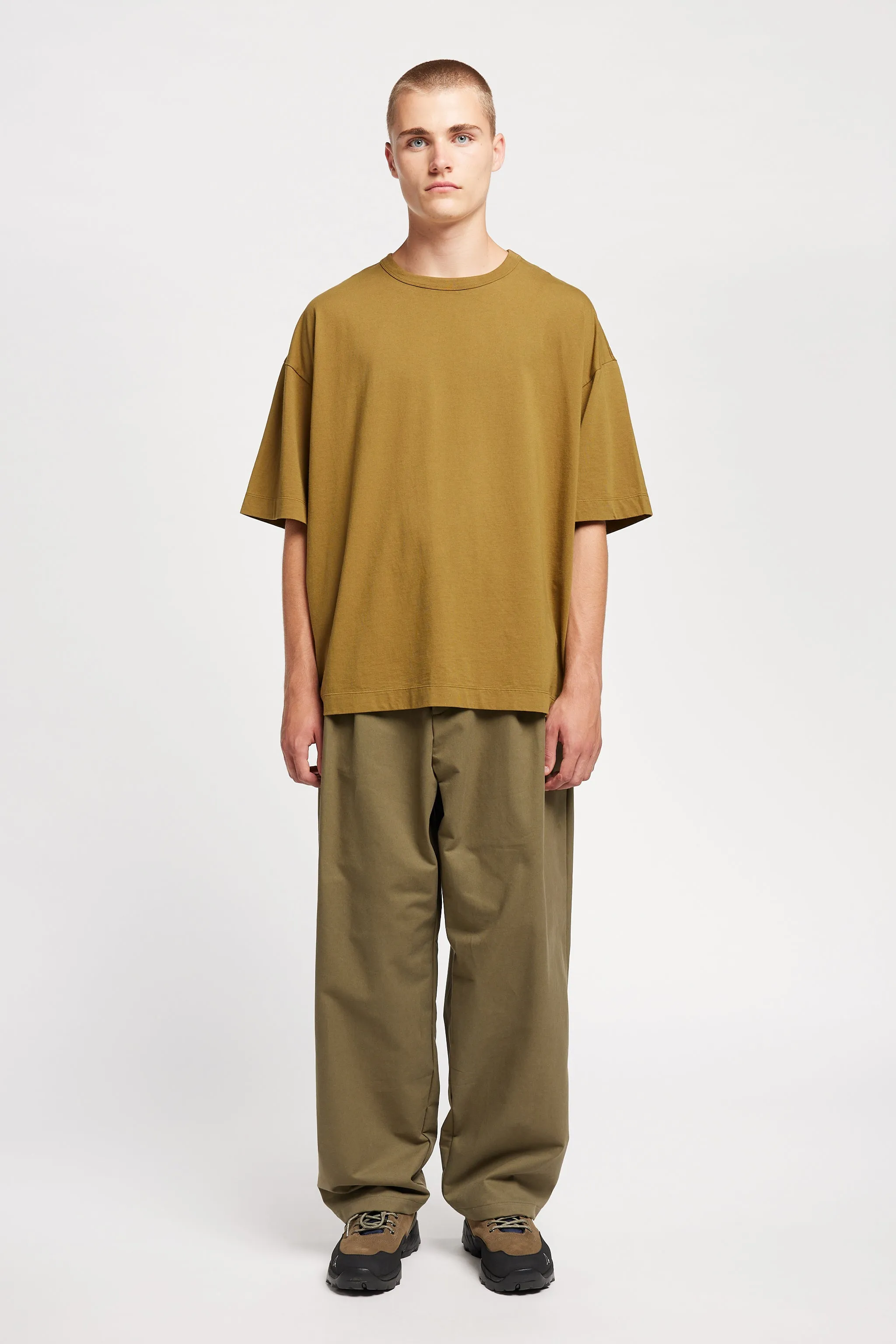 Monolith Unisex T-Shirt Olive Oil Seasonal Outfit