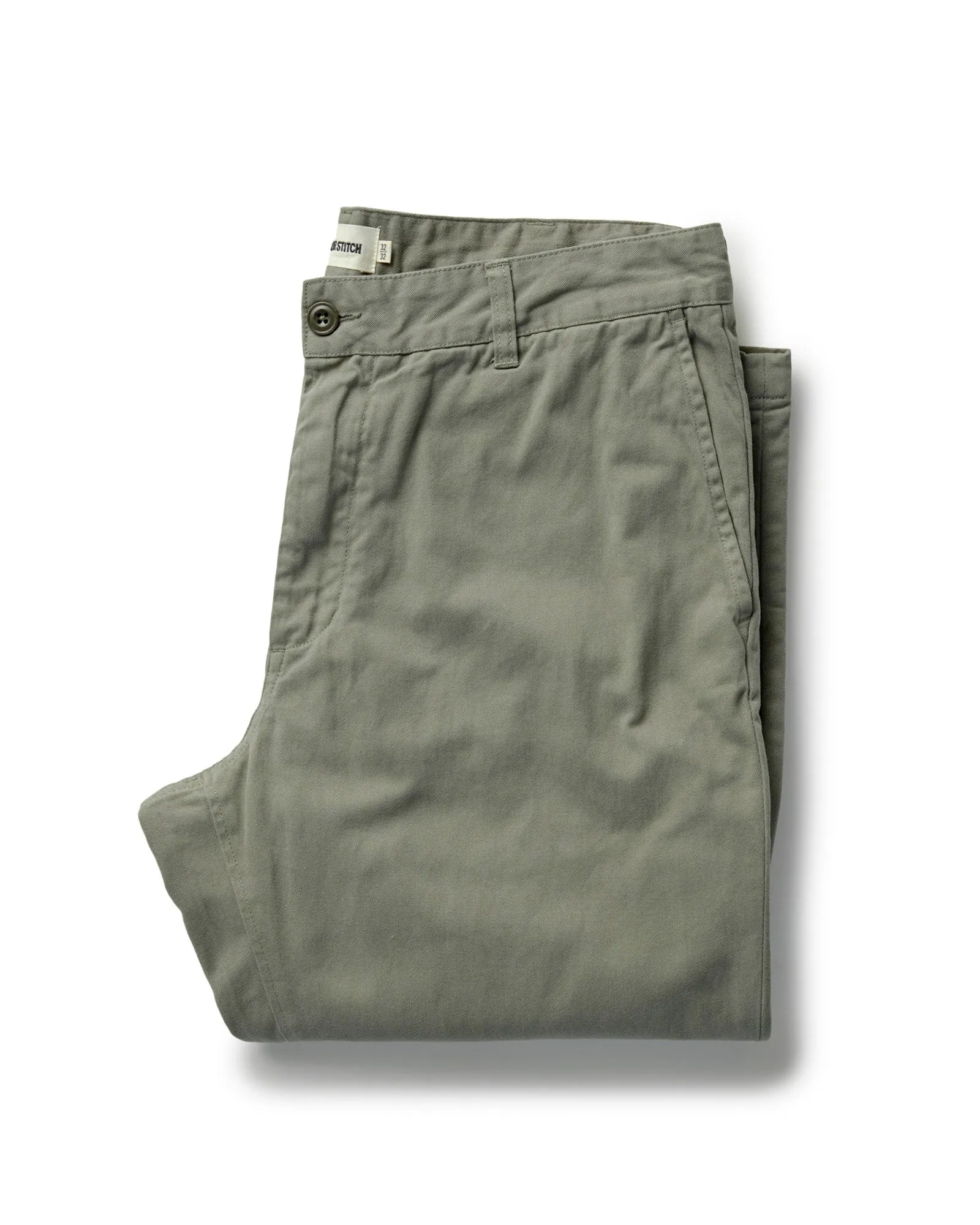 RuggedDurability Minimal Bulk The Democratic Foundation Pant in Organic Smoked Olive