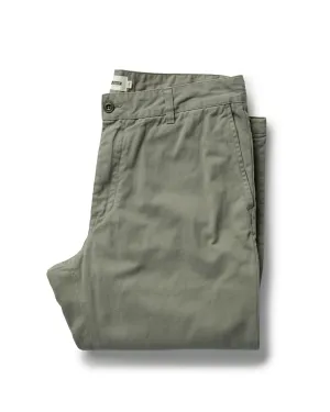 RuggedDurability Minimal Bulk The Democratic Foundation Pant in Organic Smoked Olive