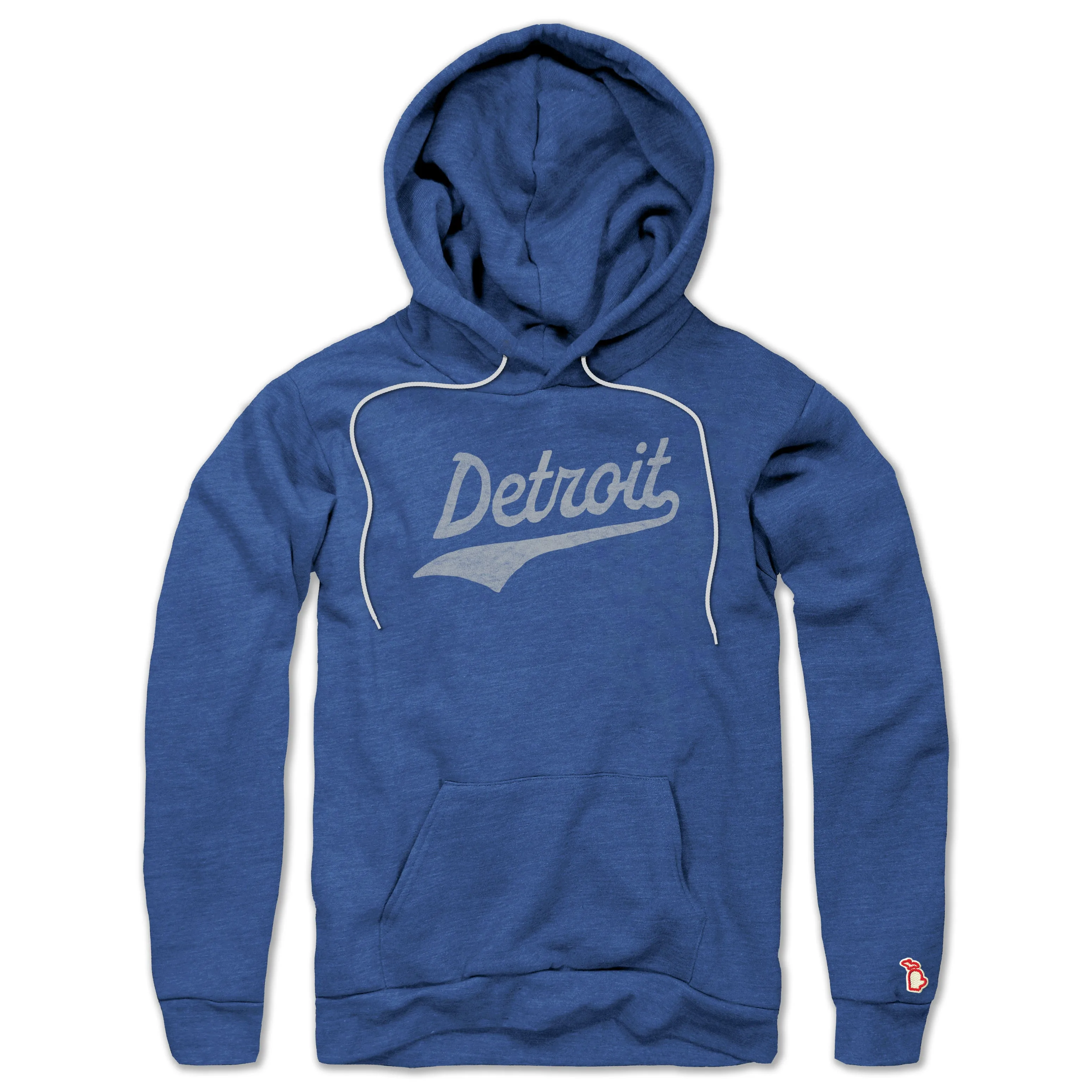 Layer Relaxed DETROIT SCRIPT - FOOTBALL ALL SEASON HOODIE (UNISEX)