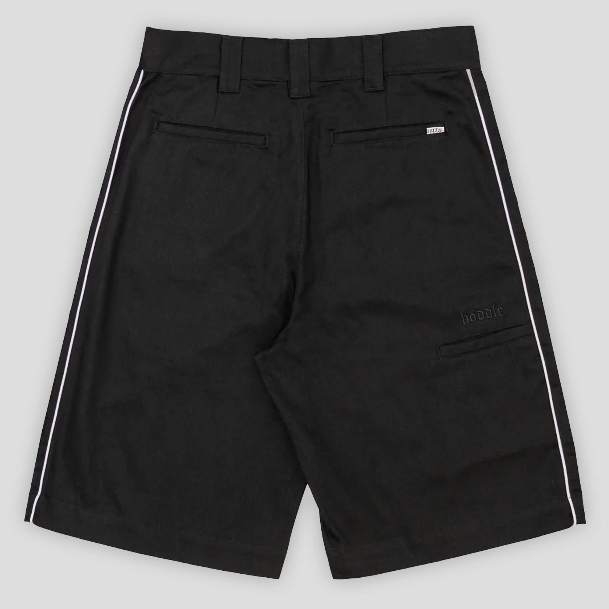 Breathable Mesh Panels Hoddle Bermuda Short - Black