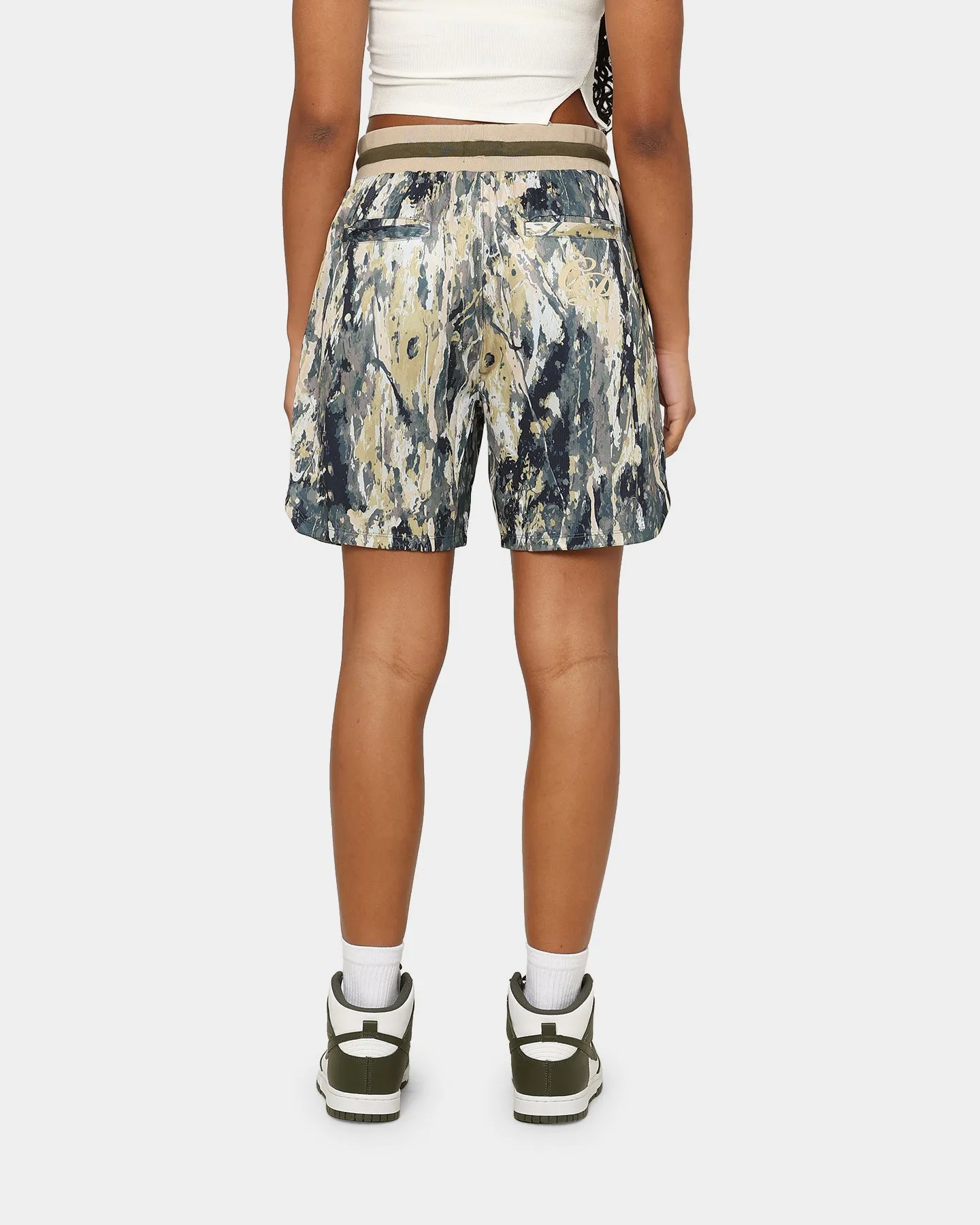 No Bunching Carre Splatter Ball Shorts Multi-coloured