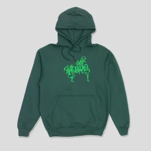 HODDLE "LG HILL" HOOD GREEN product warranty great for presents