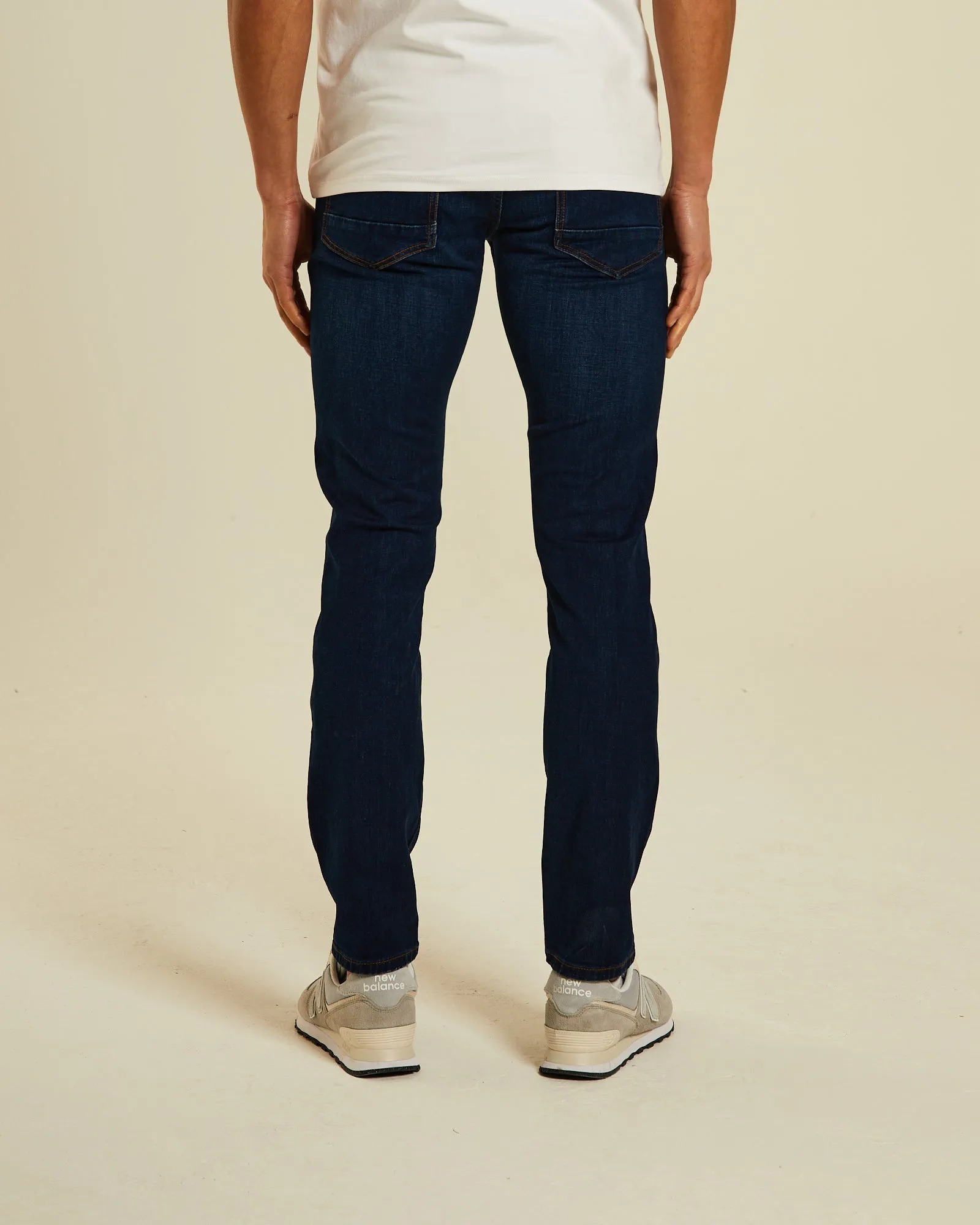 Customizable Hem Options Holden Tapered Blue Wash