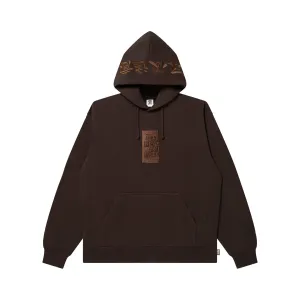 Athletic Cut Soft Comfort HWC LABEL HOODIE DARK BROWN