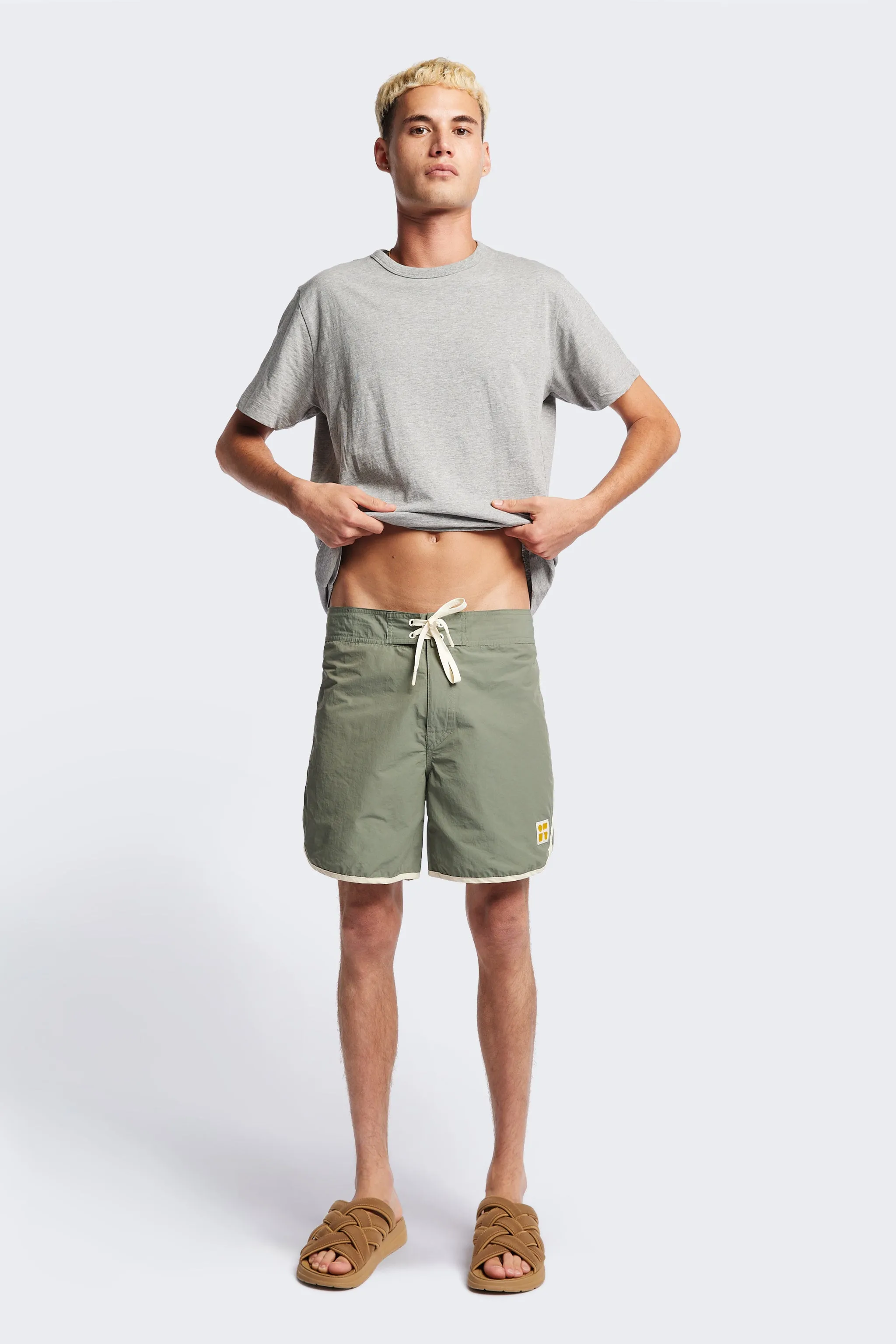 Hybrid Board Short Sage tumble dry