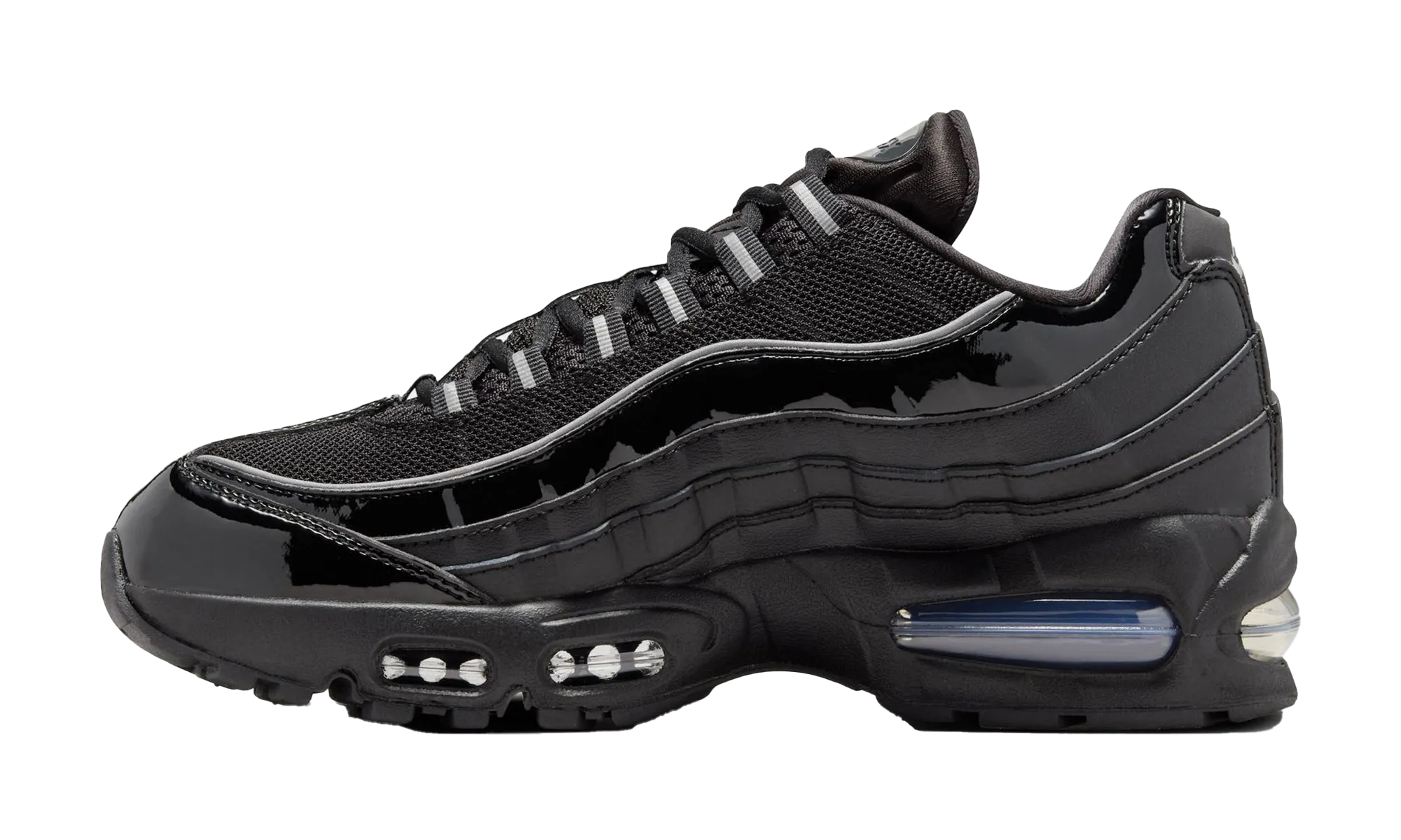 Air Max 95 OG WMNS "Big Bubble Black Patent" Low Top