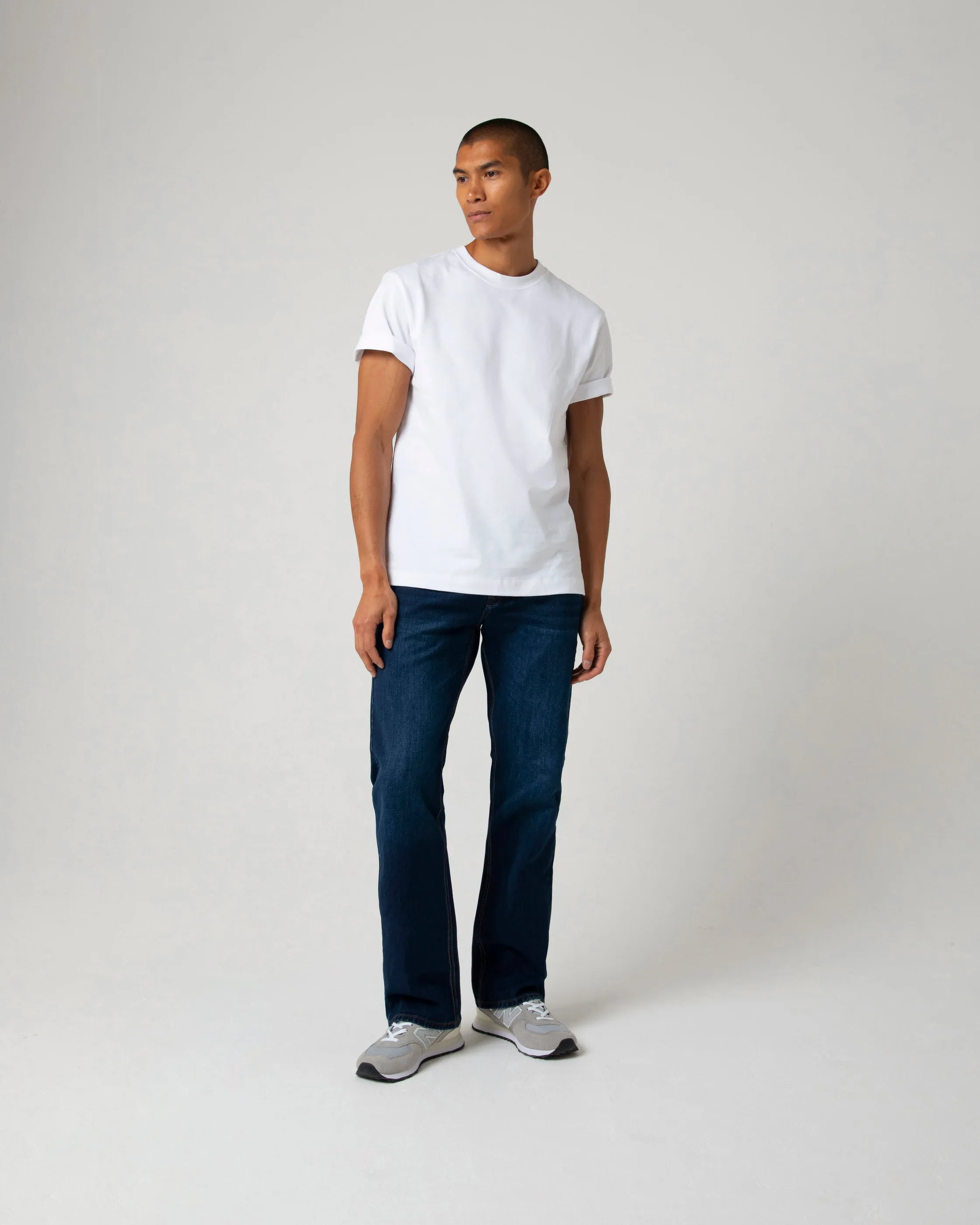Fresh Attire Utility Style Walker Hudson Relaxed Bootcut Washed Indigo