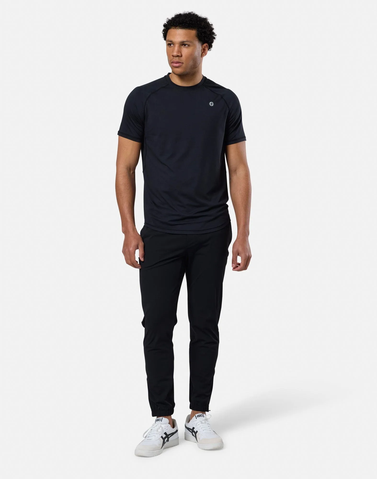 In Motion Jogger in Black Temperature Regulating