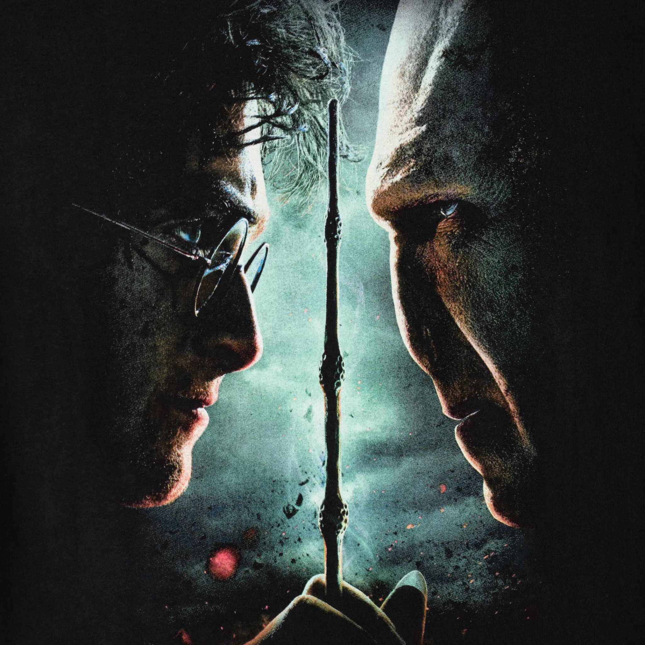 Non Fading Material Moisture Management Technology HARRY POTTER X WELCOME - Finale Boxy Garment-Dyed Tee