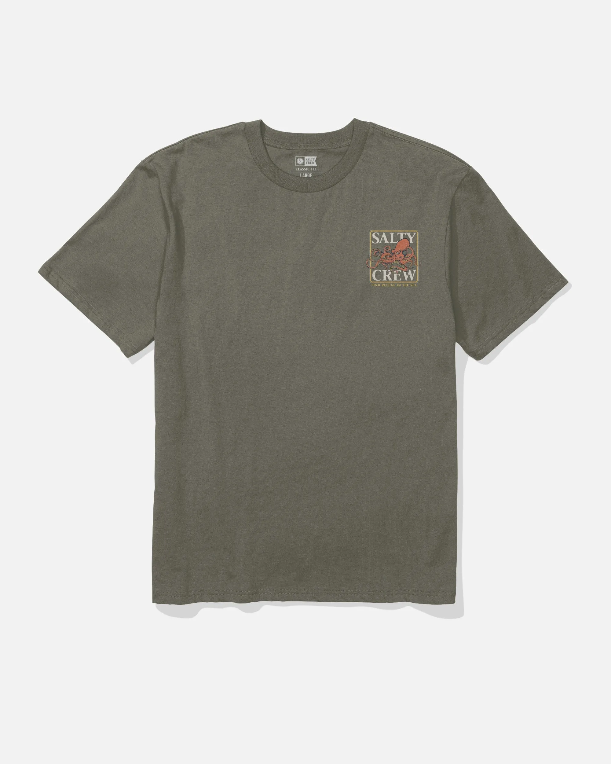 Quick Layer Fit Ink Slinger Standard S/S Tee - Dusty Olive