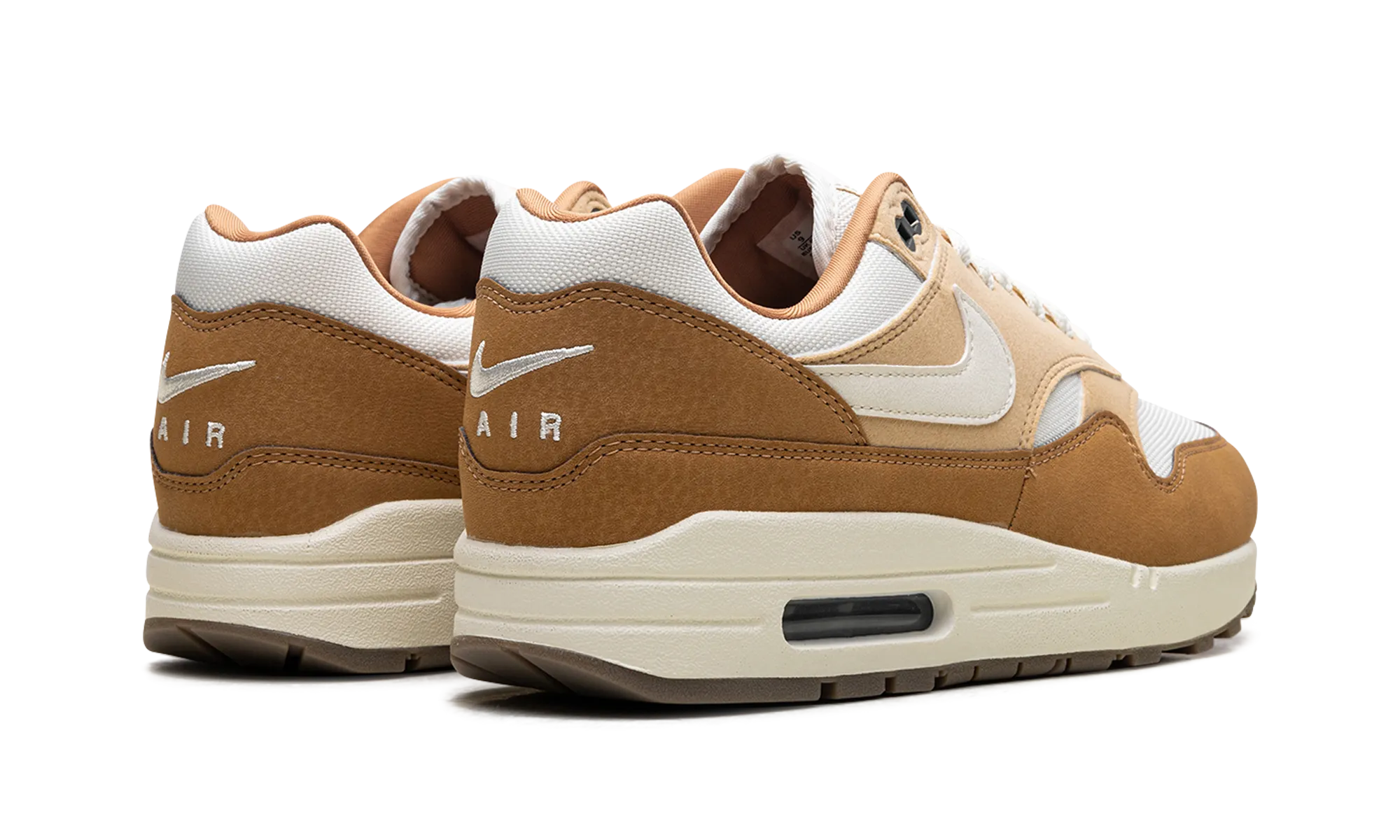 Non Slip Wellness Seekers Seamless Interior Air Max 1 '87 WMNS "Wheat"