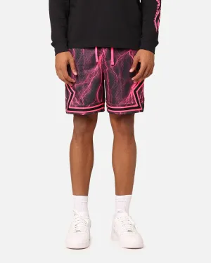 Snowboarding Gear Sport Motion Jordan Dri-FIT Sport Diamond Shorts Black/Hyper Pink