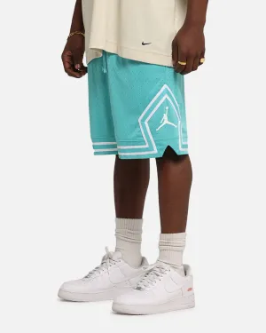 EcoFriendlyMaterials Jordan Dri-FIT Sport Diamond Shorts Teal/White