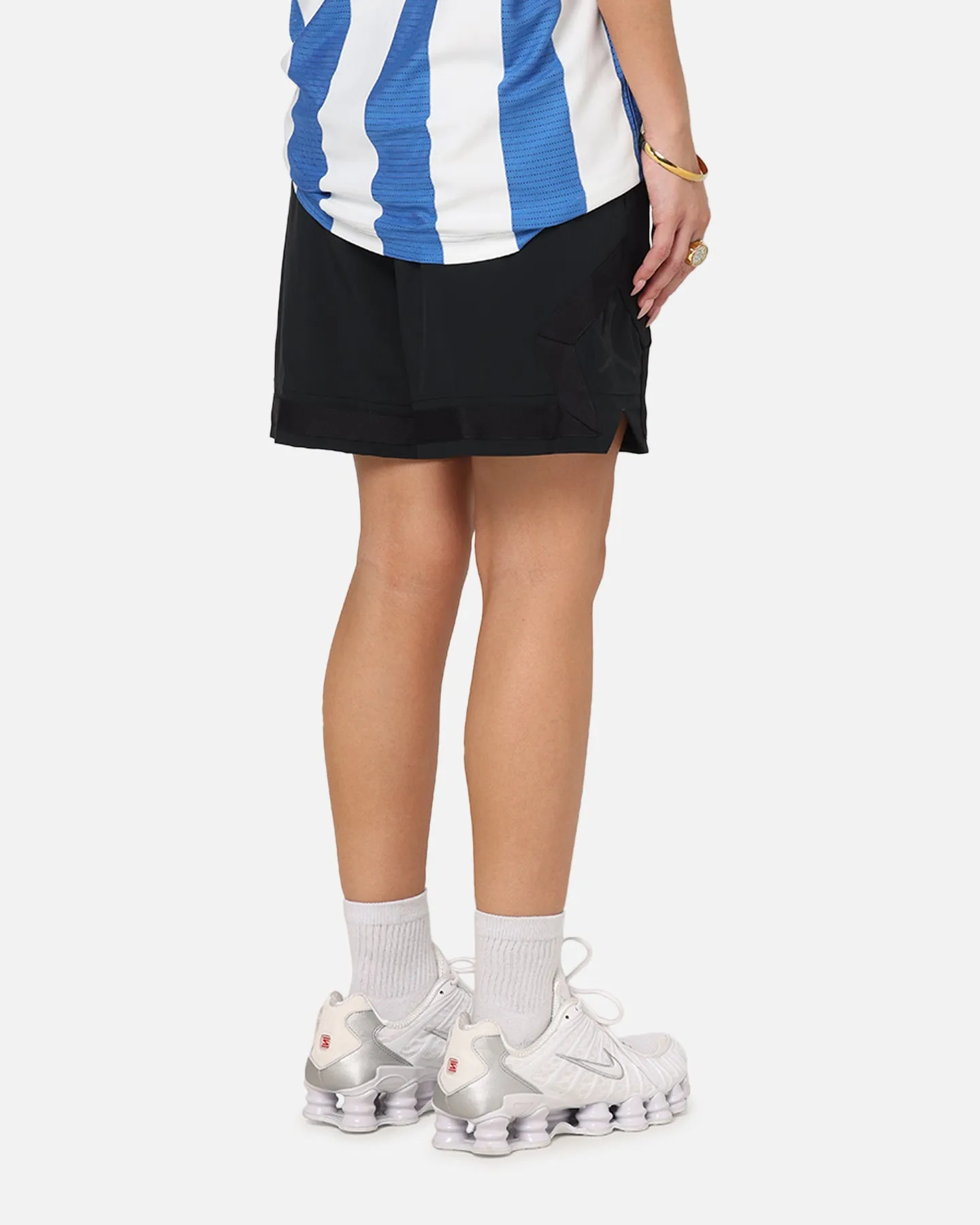 Body-Hugging Fit Outdoor Activity Jordan Jumpman Dri-Fit Woven Diamond Shorts Black/Black/Black