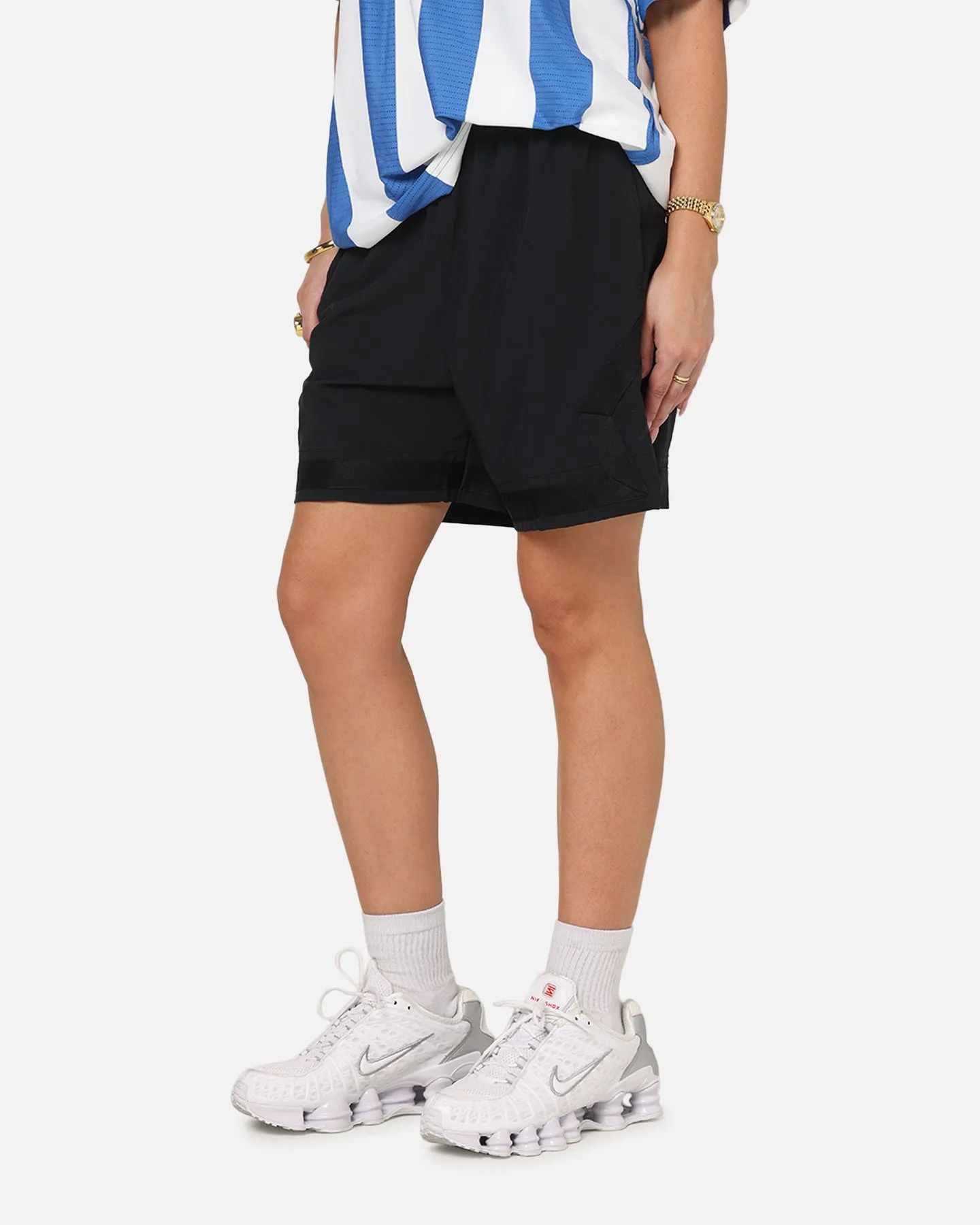 Seam Free Construction Jordan Jumpman Dri-Fit Woven Diamond Shorts Black/Black/Black