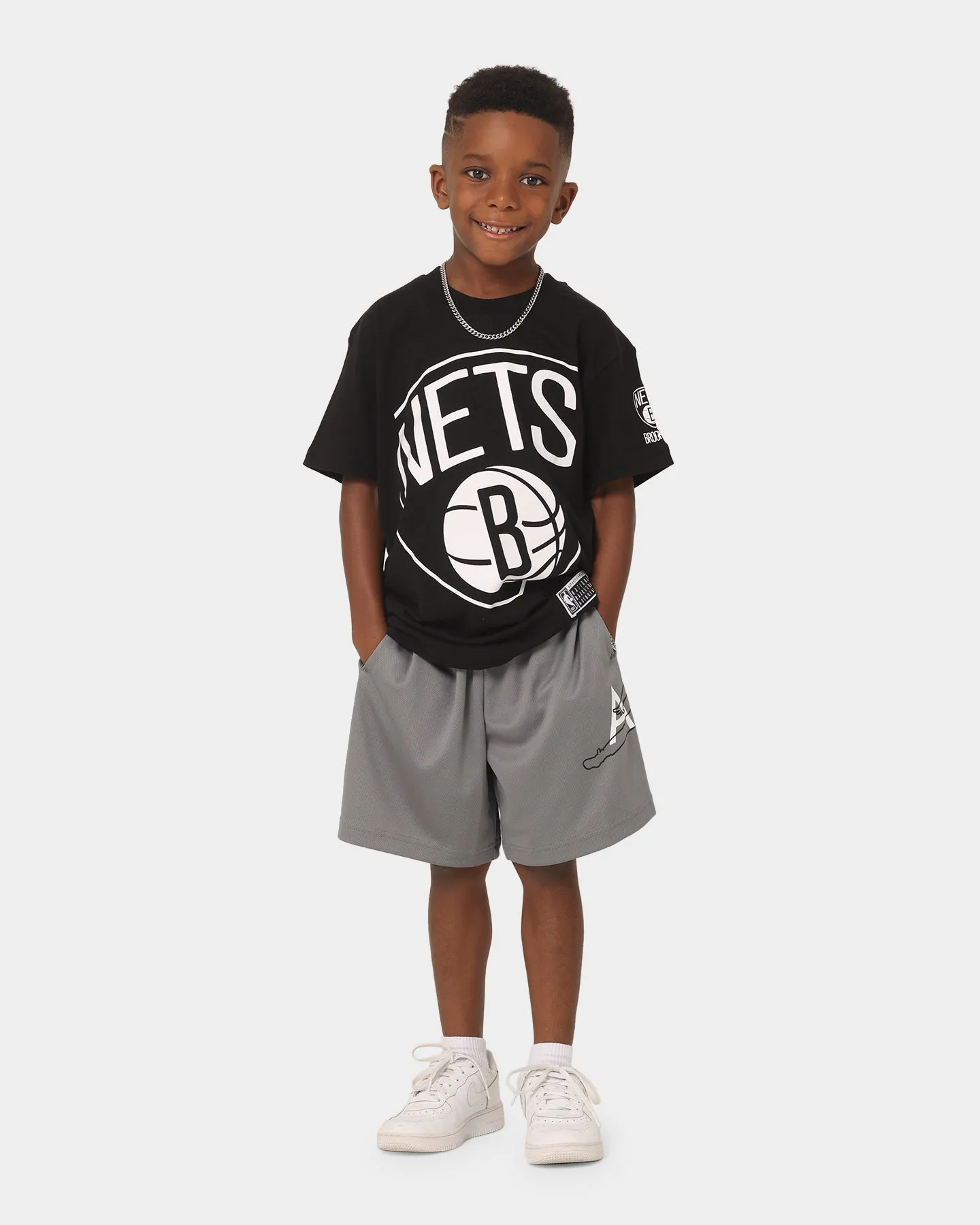 Versatile Styling Outdoor Fit Jordan Kids' Jumpman Big Sport Mesh Shorts Smoke Grey