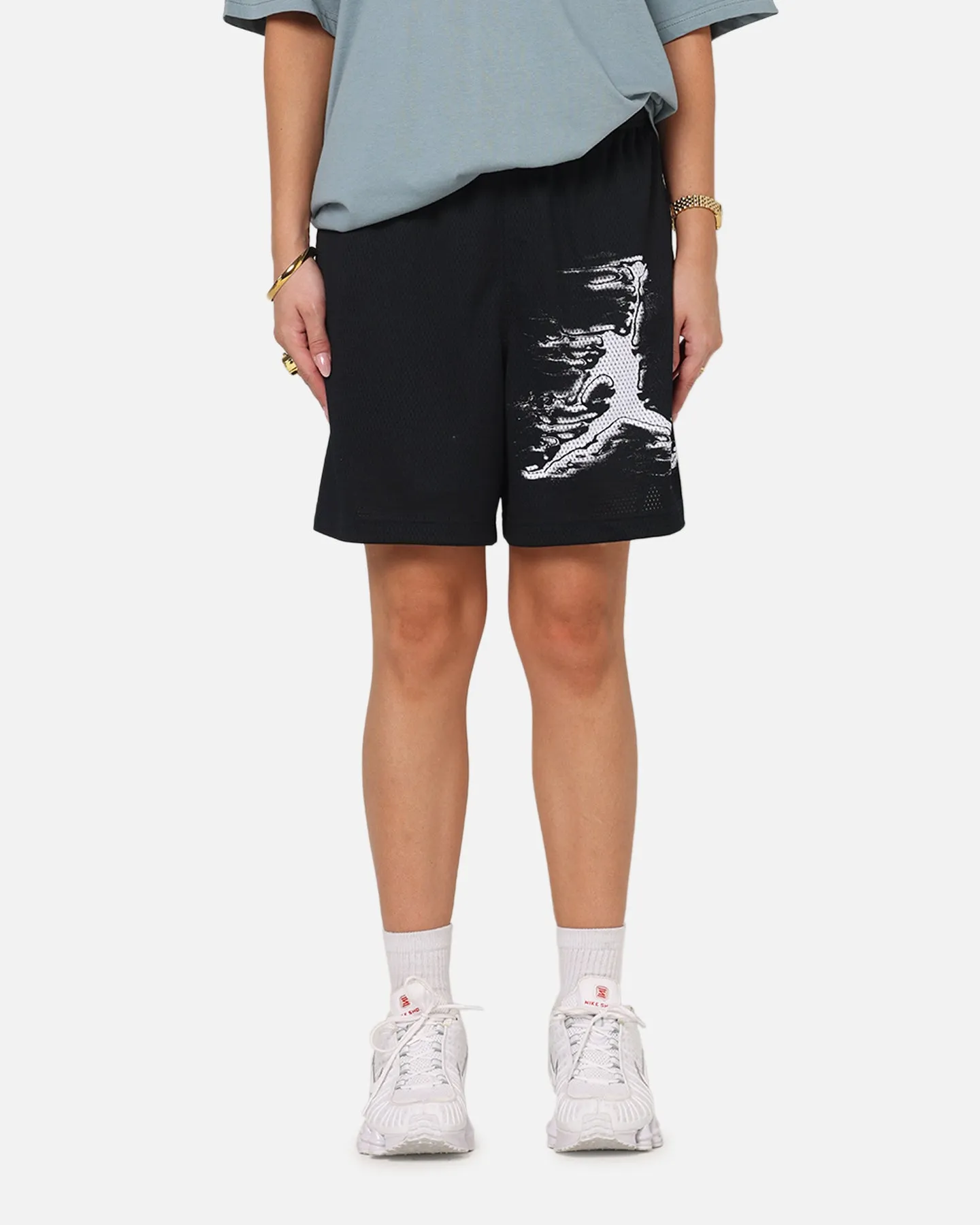 school outfit Jordan Sport Dri-FIT Graphic Shorts Black