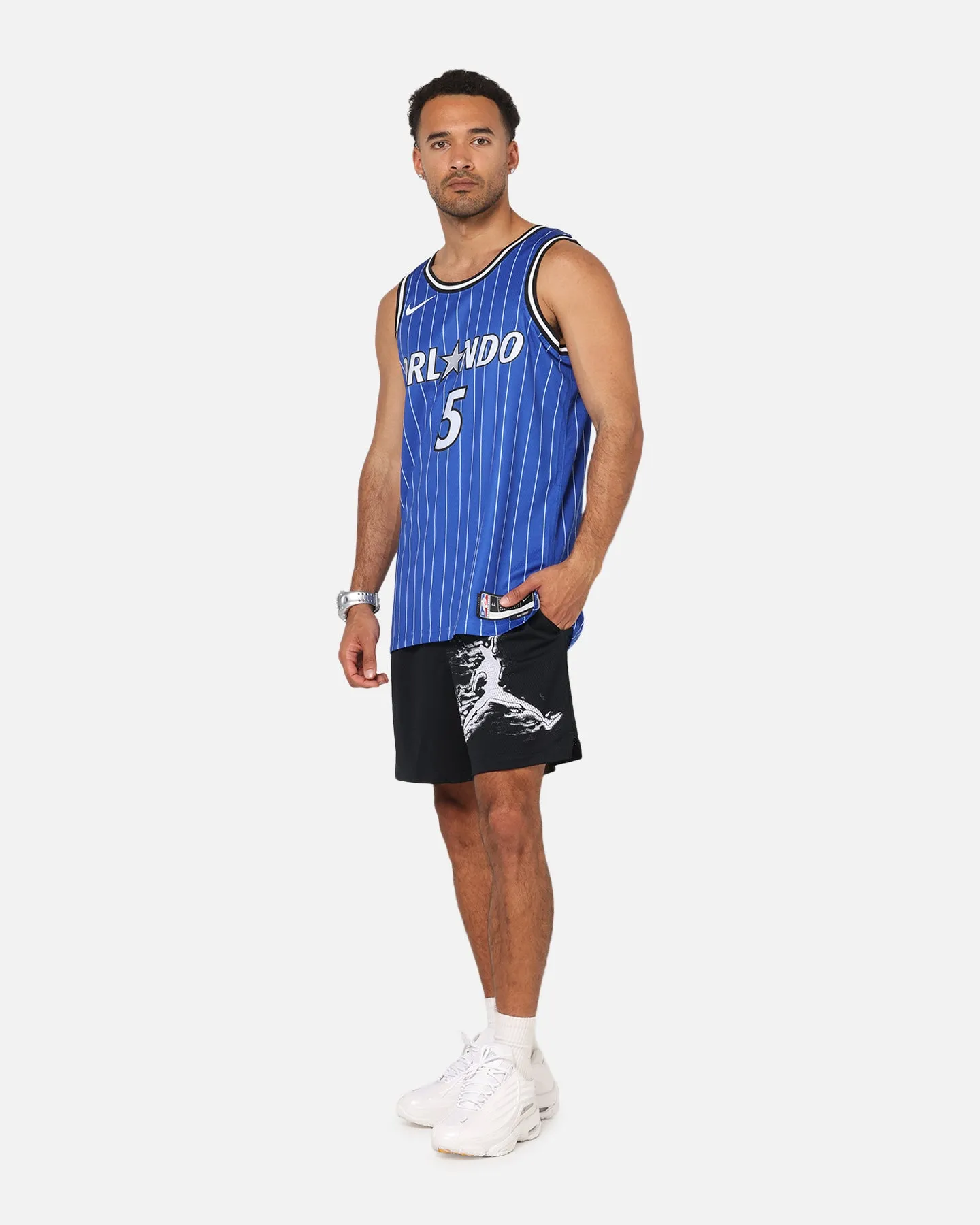 Sleek Stretch Jordan Sport Dri-FIT Graphic Shorts Black