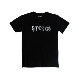 Effortless Wearable Cozy Layering KRYPTIC TEE / BLACK