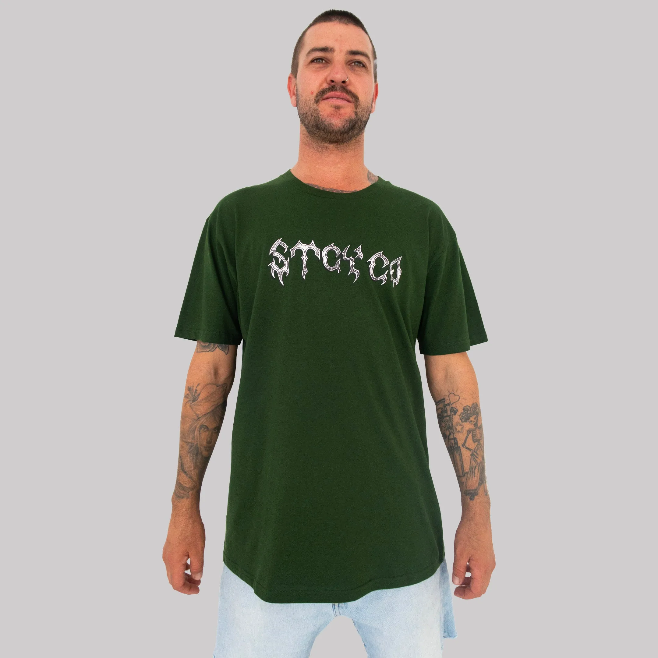 KRYPTIC TEE / FOREST GREEN Essential Style Wear Urban Fashion