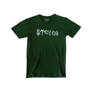 Lightweight Fashion Trendy Layering KRYPTIC TEE / FOREST GREEN