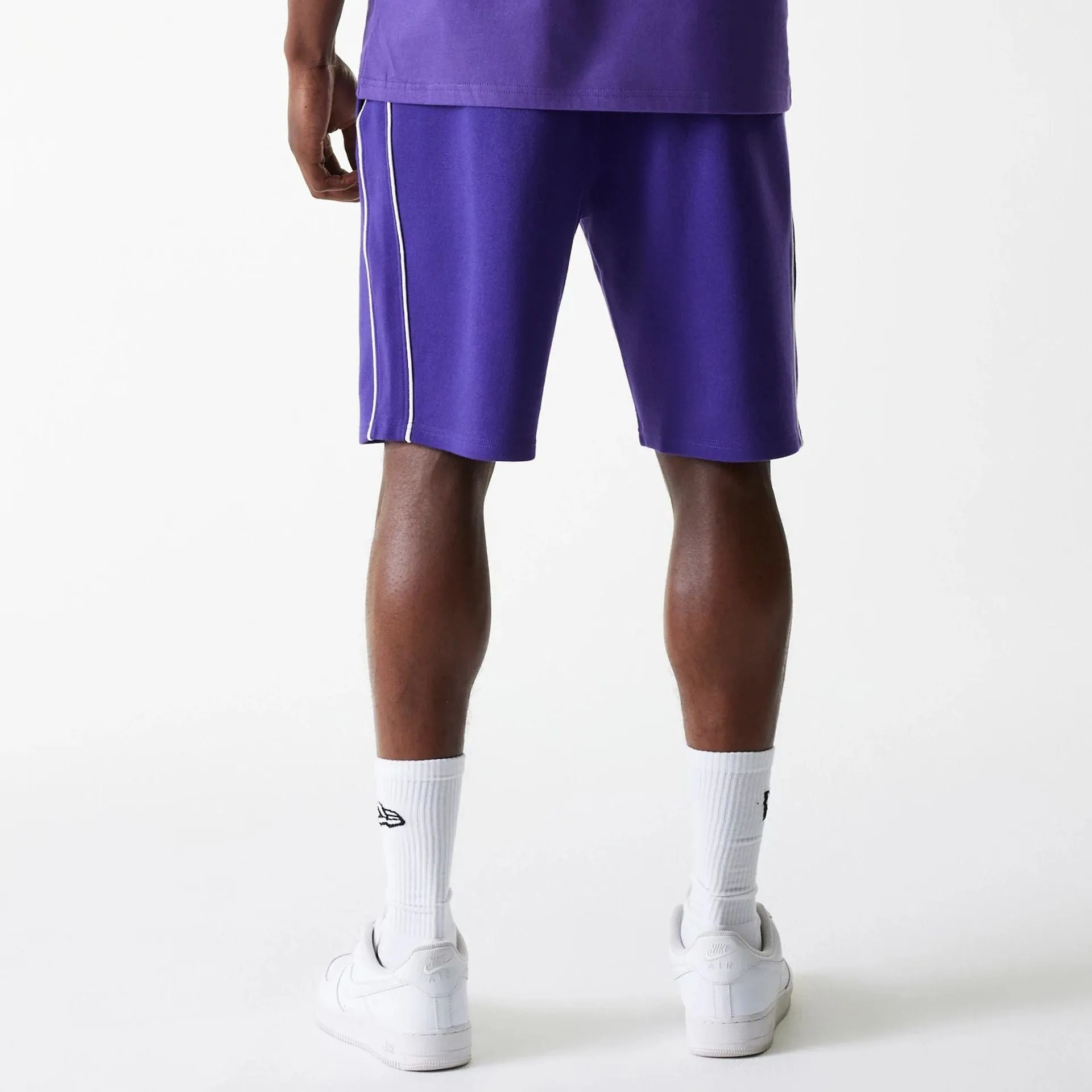 scarf LA Lakers NBA Piping Purple Shorts