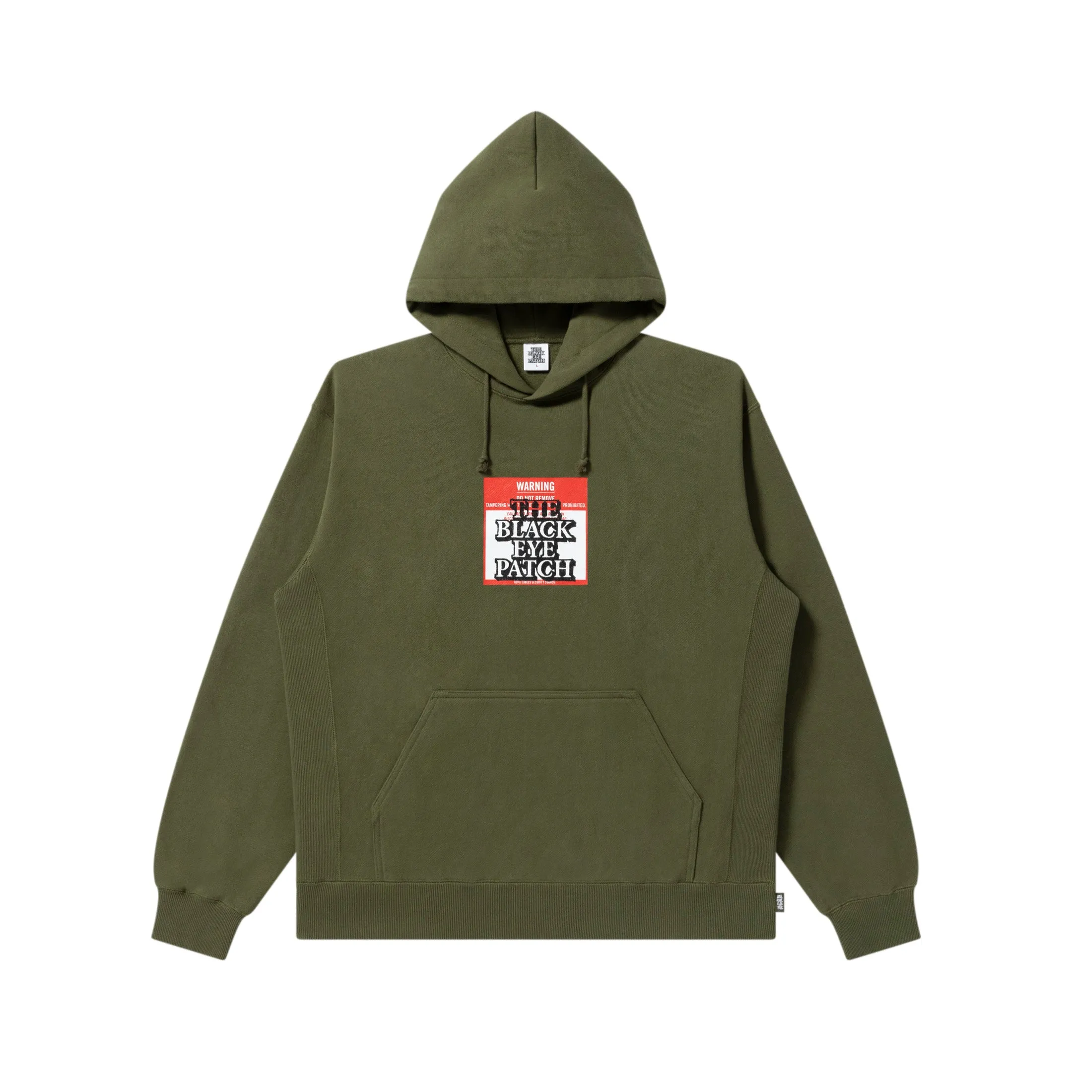 DO NOT REMOVE LABEL HOODIE OLIVE Odor-resistant