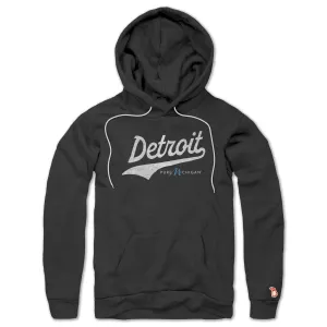 Blend Urban Bold PURE MICHIGAN - DETROIT SCRIPT ALL SEASON HOODIE (UNISEX)