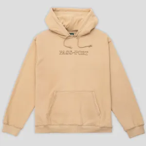 Casual Basics Warm Comfort Pass~Port Official Organic Cotton Hoodie - Sand