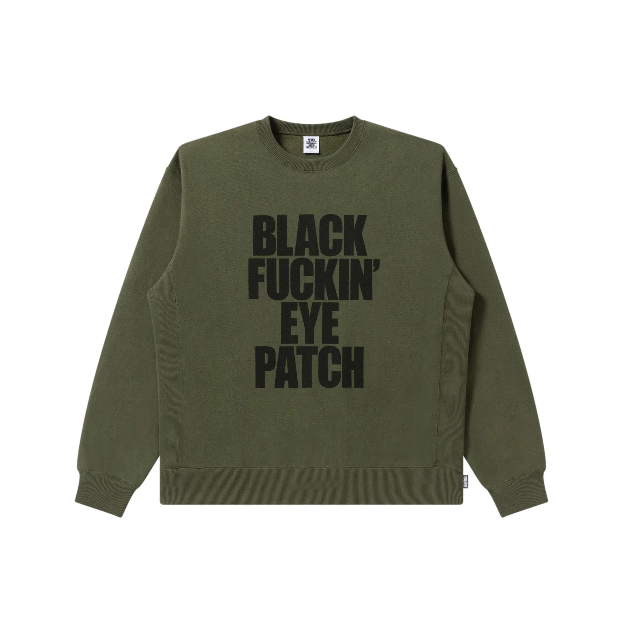 BFEP CREW SWEAT OLIVE product formal casual harmony
