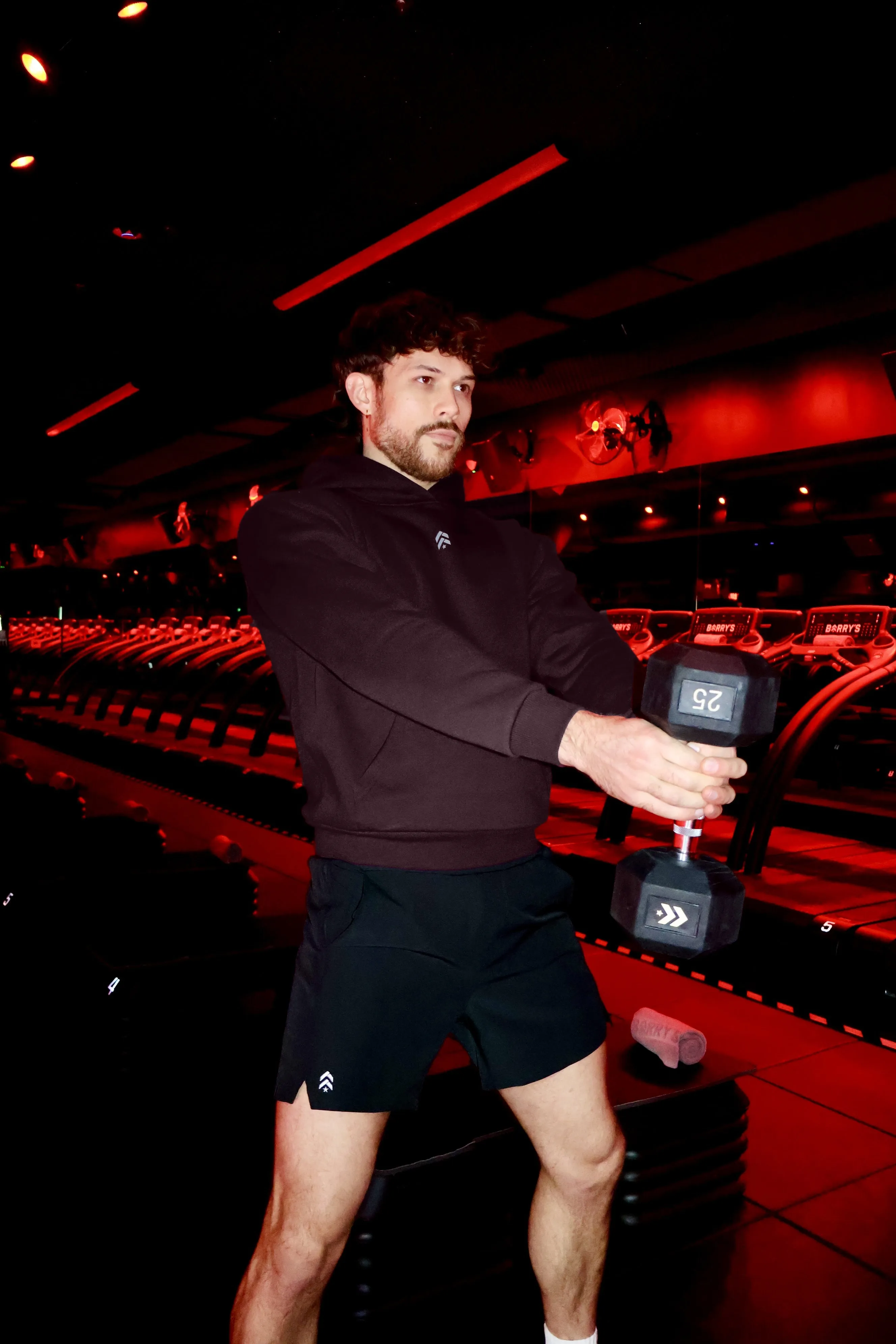 Easy Care Material Space - exploration - supportive BARRY'S GARNET DECADES HOODIE