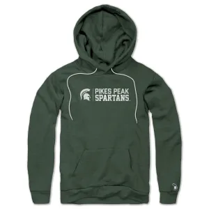 Two-Tone Design MSU - PIKES PEAK SPARTANS CLASSIC ALL SEASON HOODIE (UNISEX)