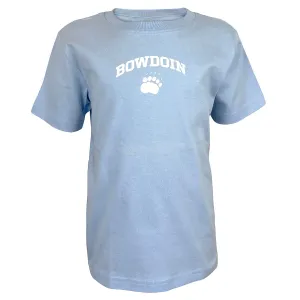Casual Must-Have Ringspun Toddler Tee with Bowdoin and Paw from MV Sport