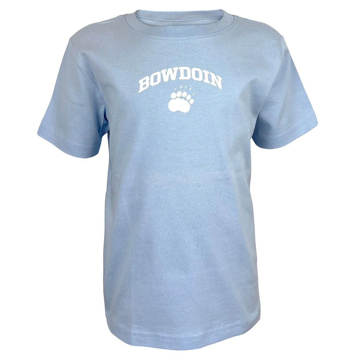 Comfortable And Versatile Ringspun Toddler Tee with Bowdoin and Paw from MV Sport